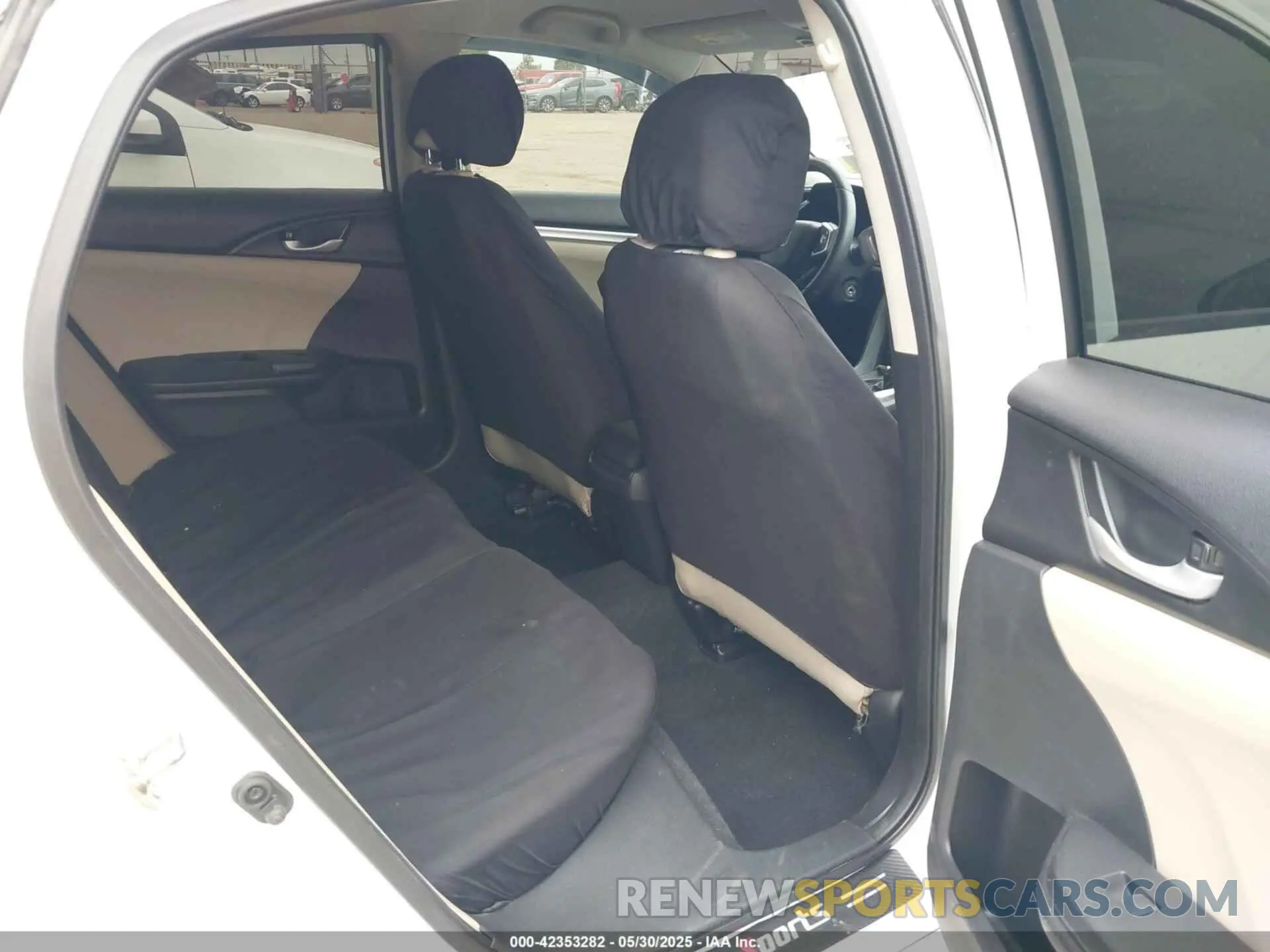 8 fotografías del automóvil dañado 19XFC2F66LE011699 HONDA CIVIC 2020