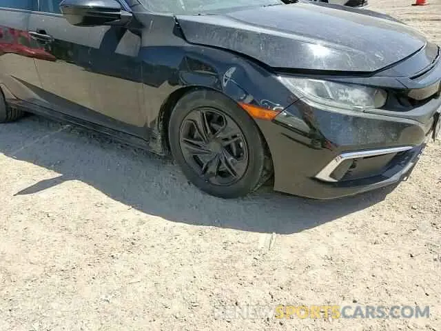 11 fotografías del automóvil dañado 19XFC2F66LE012111 HONDA CIVIC 2020