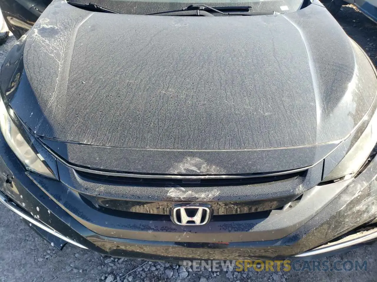 11 fotografías del automóvil dañado 19XFC2F66LE016868 HONDA CIVIC 2020