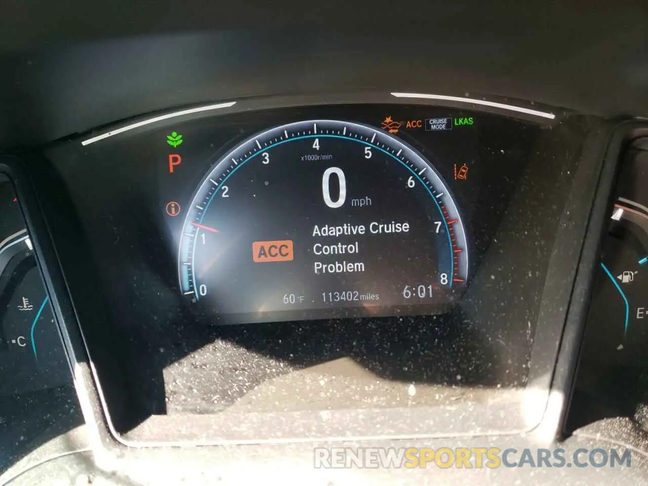 9 fotografías del automóvil dañado 19XFC2F66LE016868 HONDA CIVIC 2020