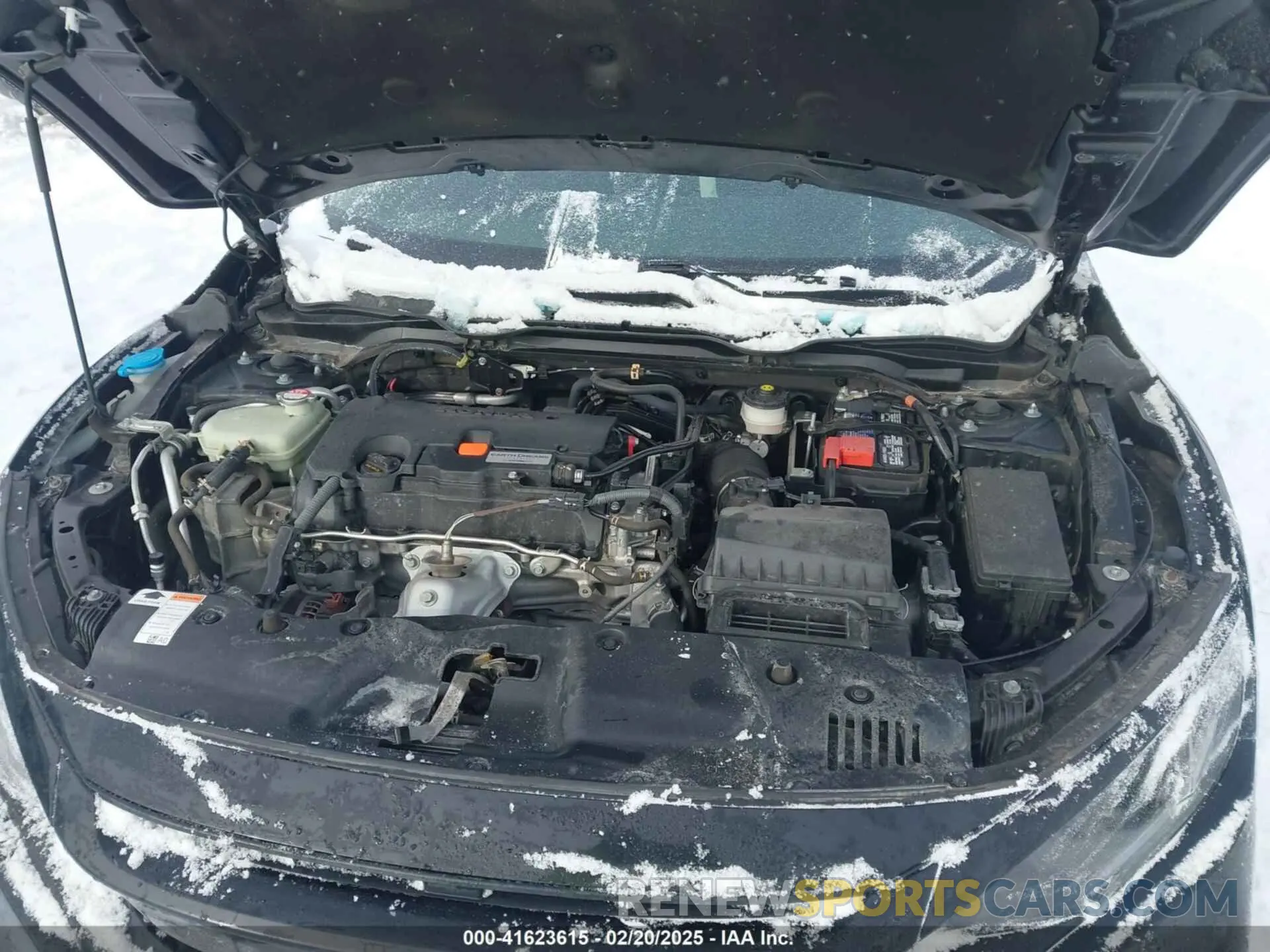 10 fotografías del automóvil dañado 19XFC2F66LE029720 HONDA CIVIC 2020