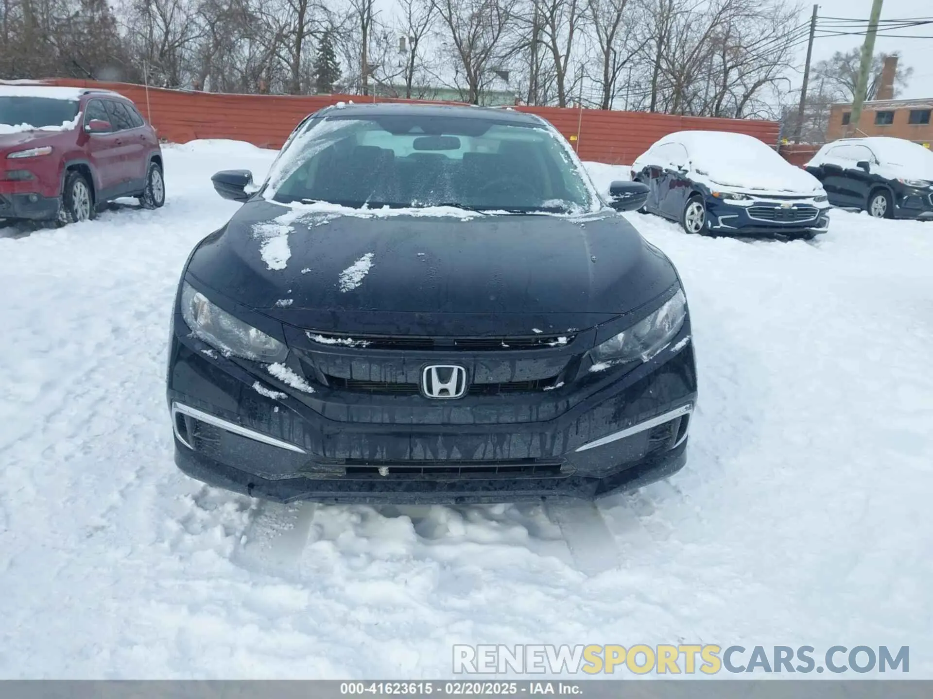 12 fotografías del automóvil dañado 19XFC2F66LE029720 HONDA CIVIC 2020