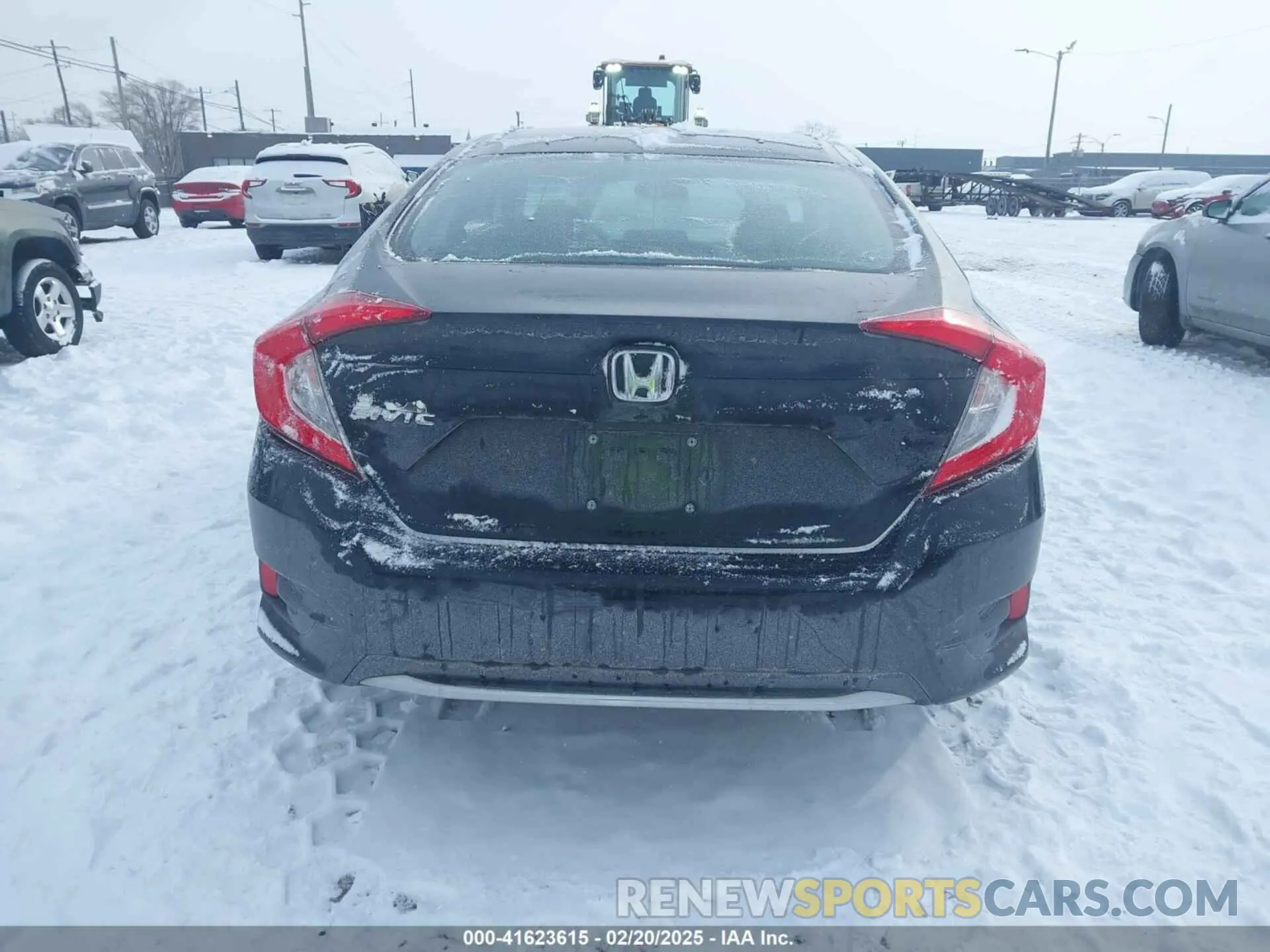 16 fotografías del automóvil dañado 19XFC2F66LE029720 HONDA CIVIC 2020