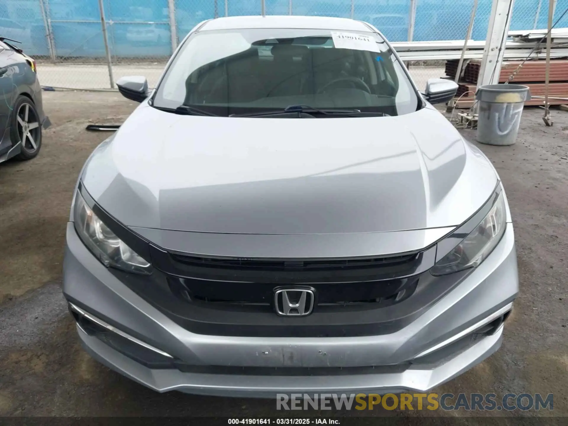12 fotografías del automóvil dañado 19XFC2F66LE203429 HONDA CIVIC 2020