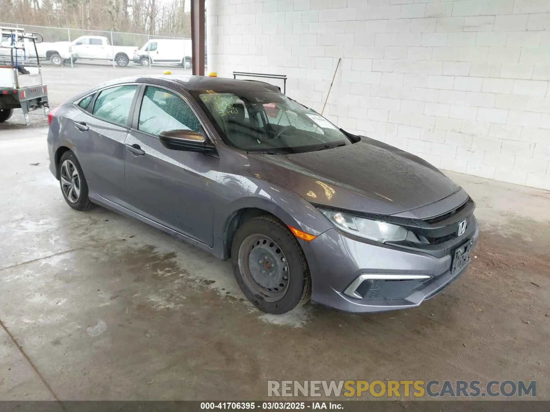 1 fotografías del automóvil dañado 19XFC2F66LE209599 HONDA CIVIC 2020
