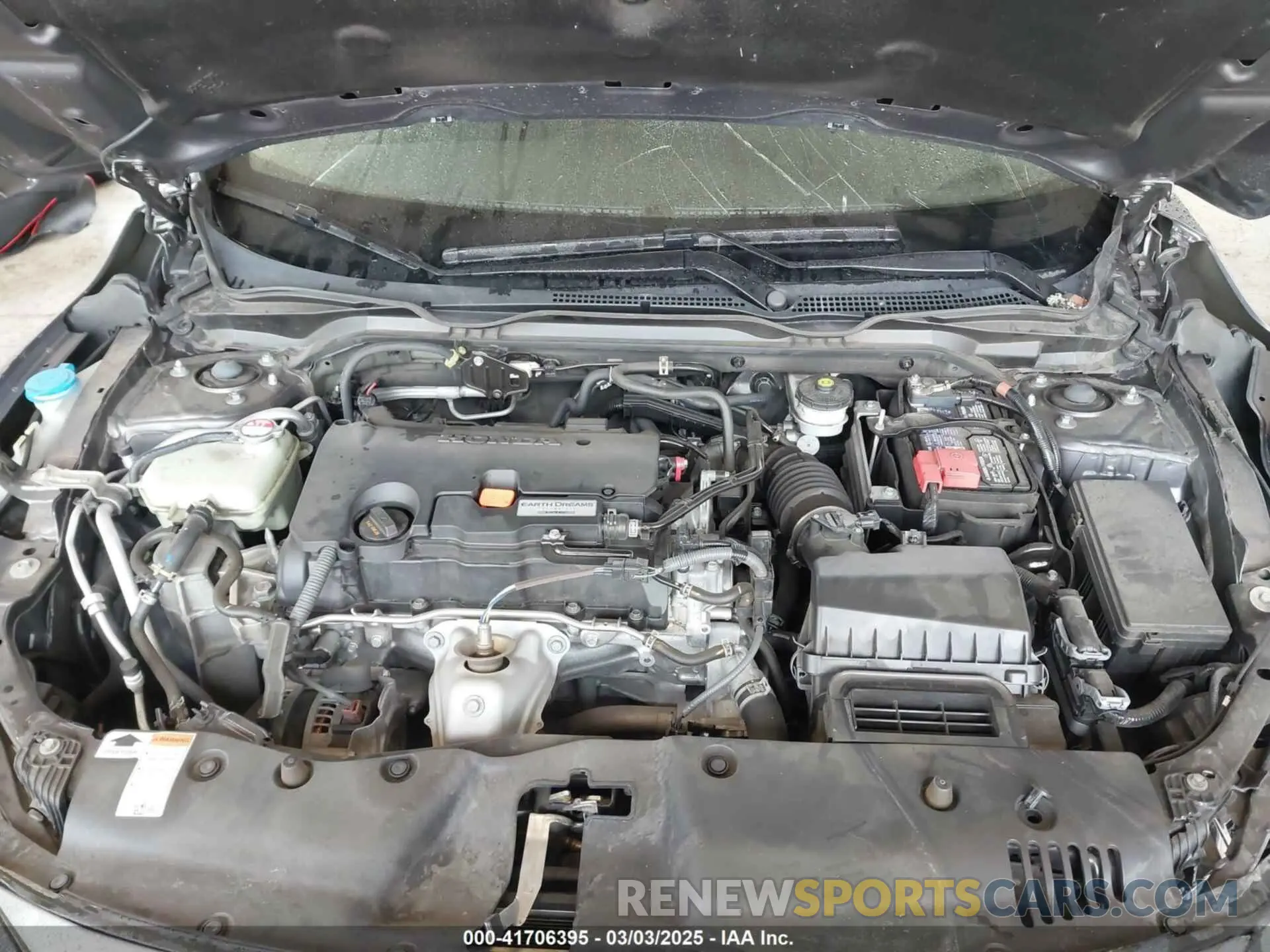 10 fotografías del automóvil dañado 19XFC2F66LE209599 HONDA CIVIC 2020