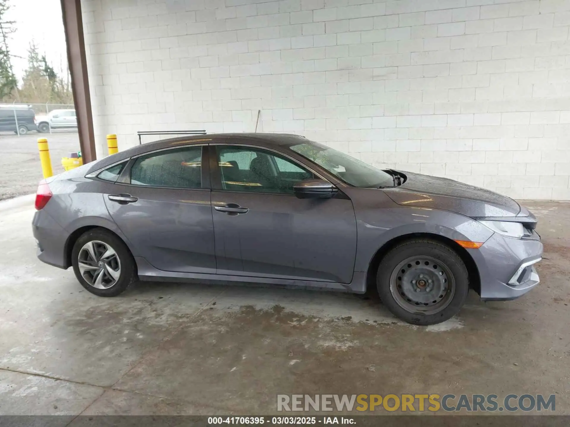 14 fotografías del automóvil dañado 19XFC2F66LE209599 HONDA CIVIC 2020