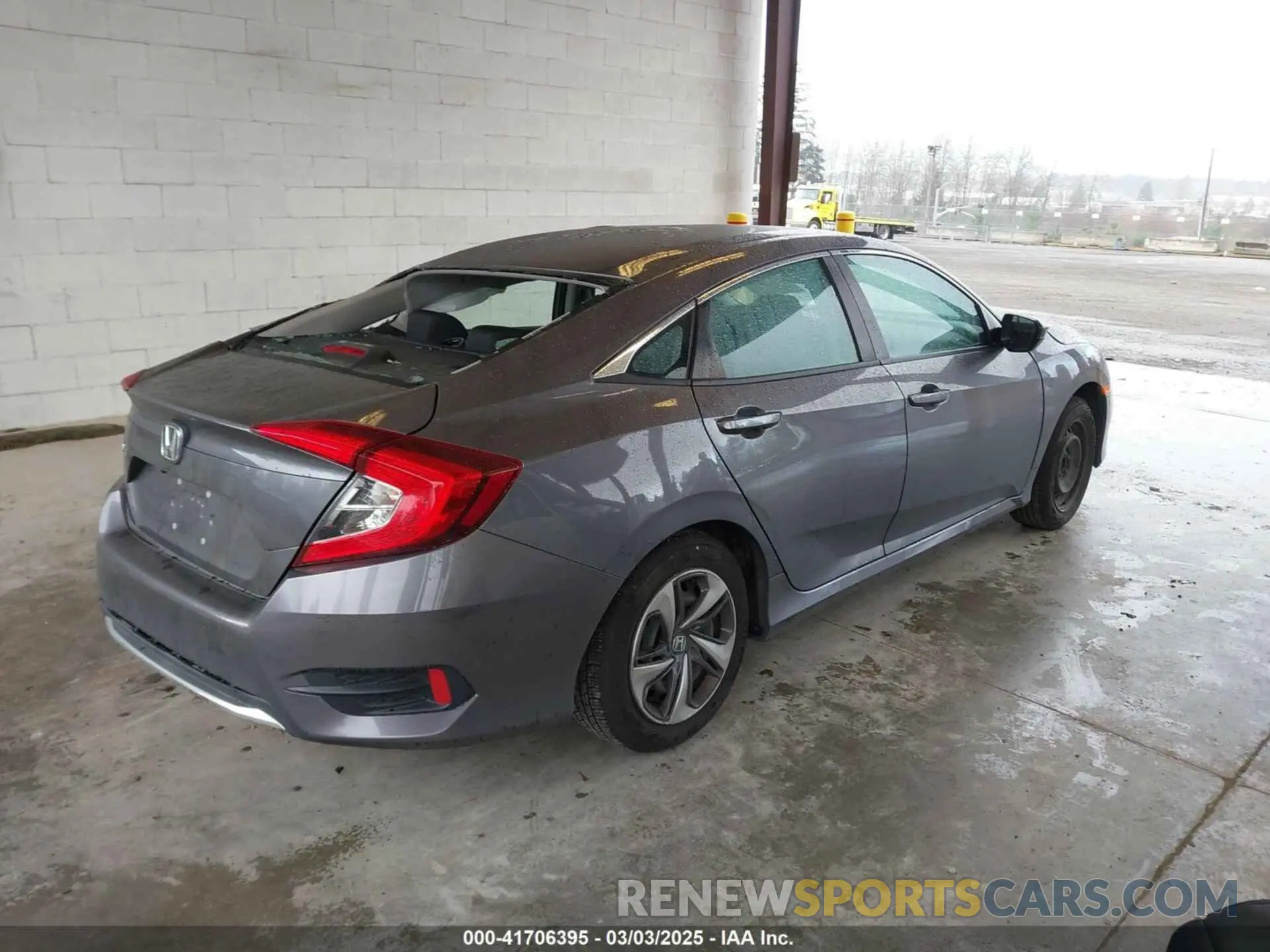 4 fotografías del automóvil dañado 19XFC2F66LE209599 HONDA CIVIC 2020