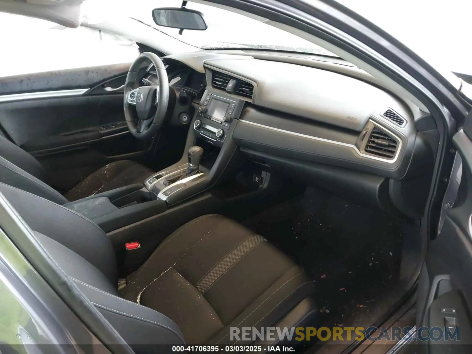 5 fotografías del automóvil dañado 19XFC2F66LE209599 HONDA CIVIC 2020