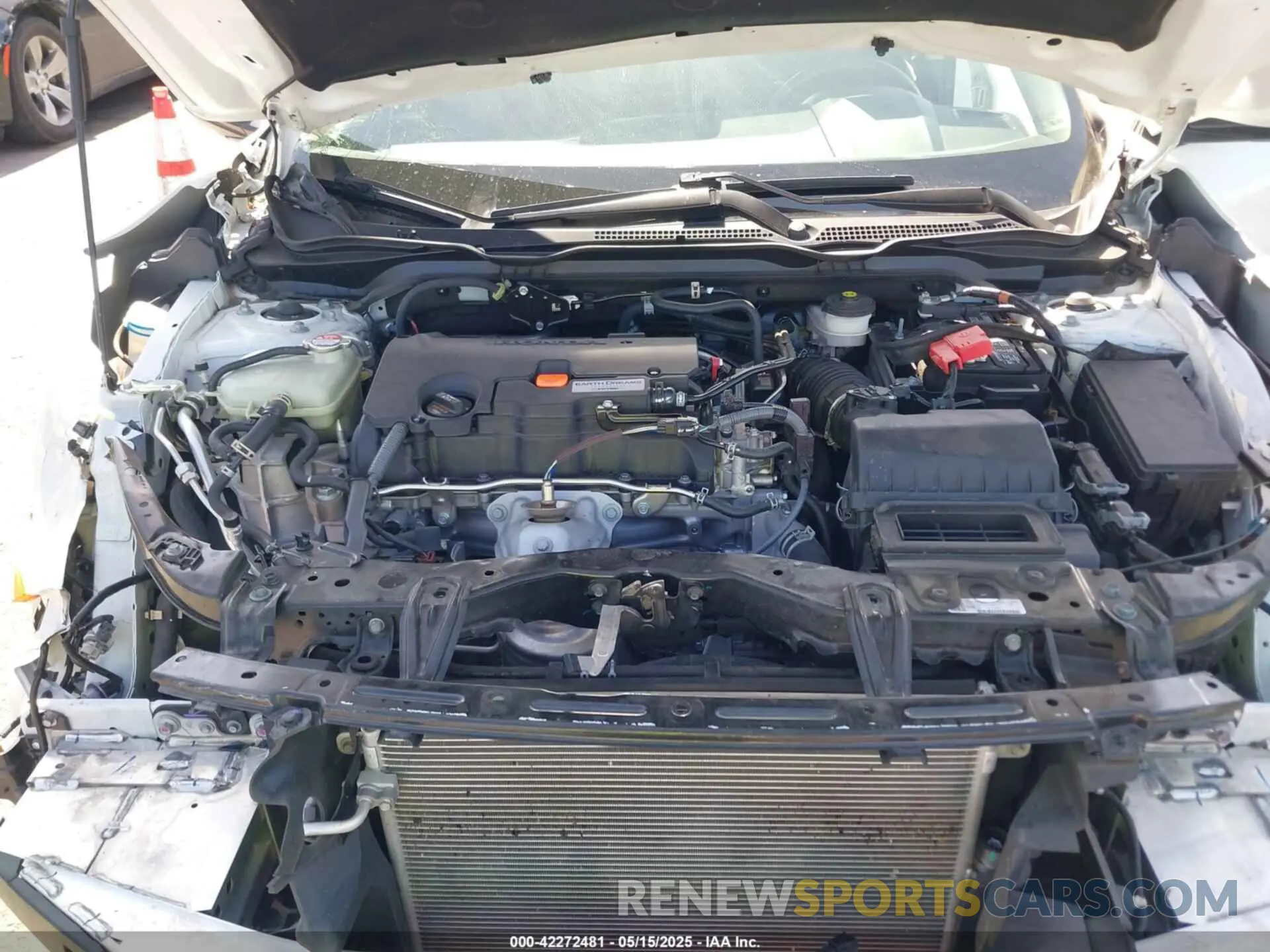 10 fotografías del automóvil dañado 19XFC2F67LE212561 HONDA CIVIC 2020