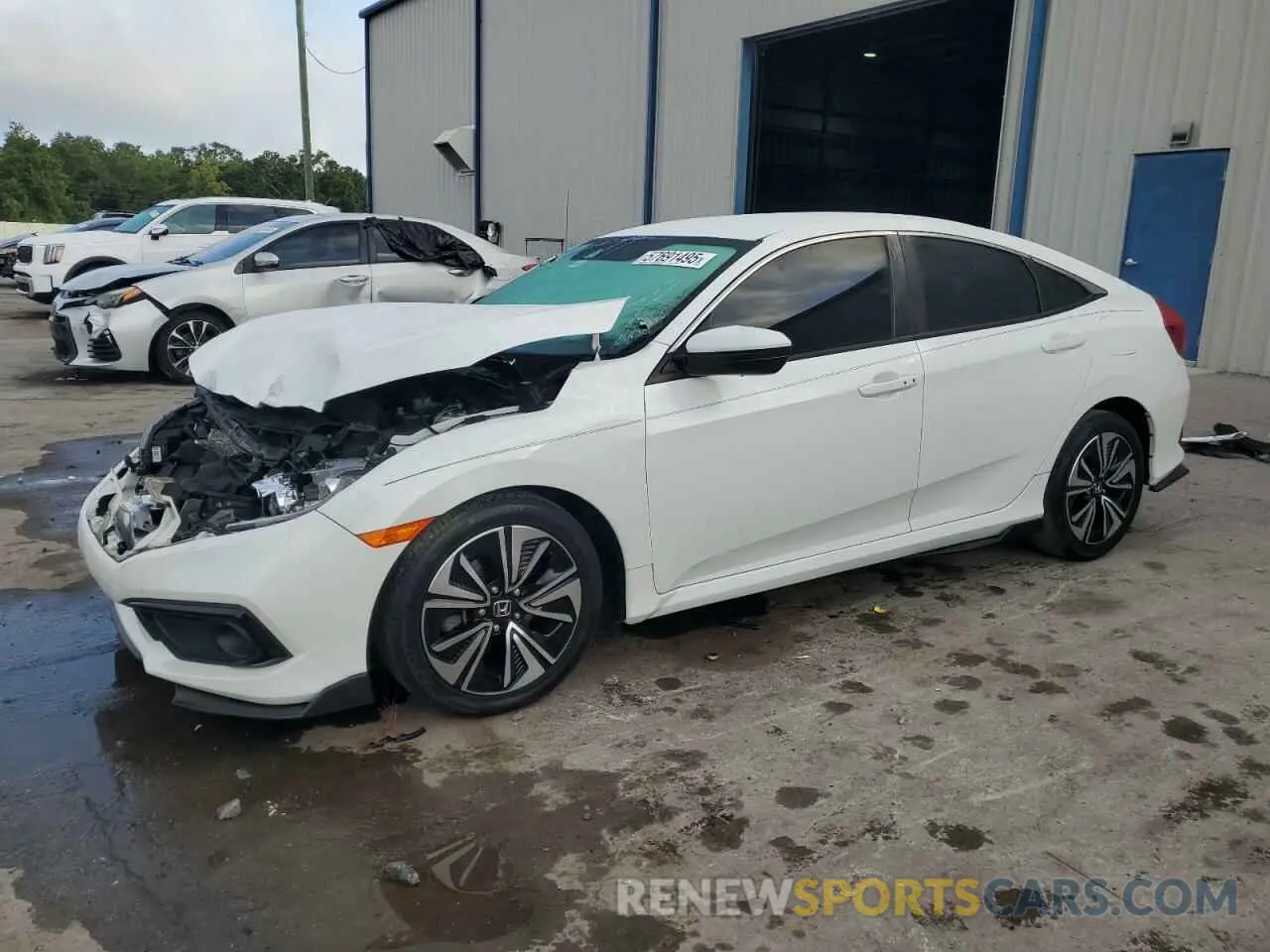 1 fotografías del automóvil dañado 19XFC2F68LE004530 HONDA CIVIC 2020