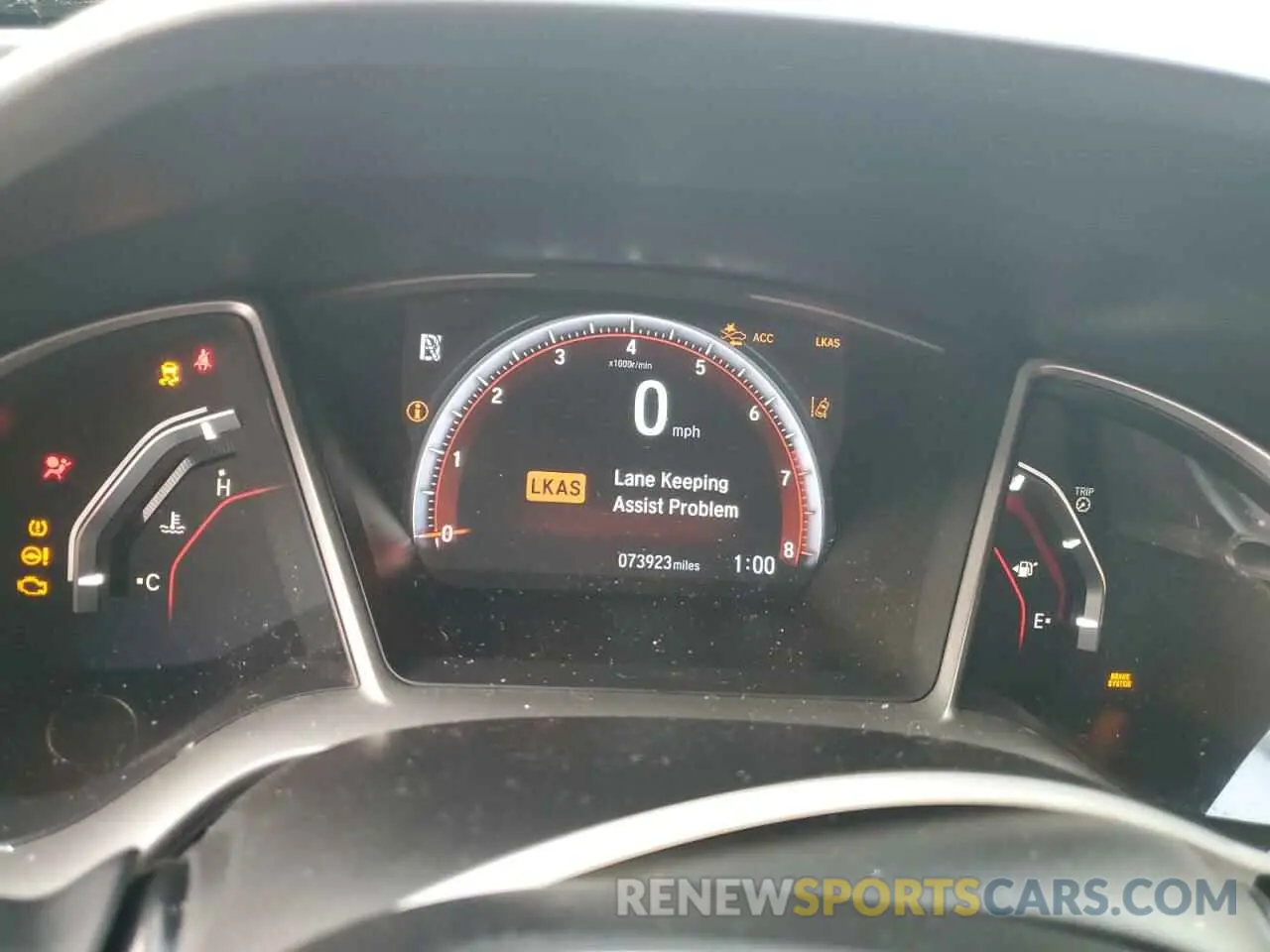 9 fotografías del automóvil dañado 19XFC2F68LE004530 HONDA CIVIC 2020