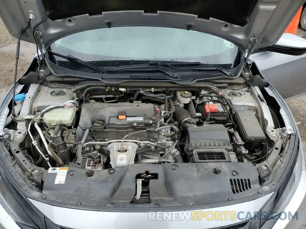 12 fotografías del automóvil dañado 19XFC2F68LE015060 HONDA CIVIC 2020