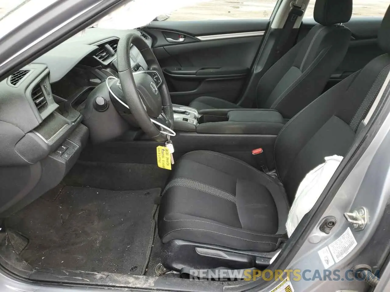7 fotografías del automóvil dañado 19XFC2F68LE015060 HONDA CIVIC 2020