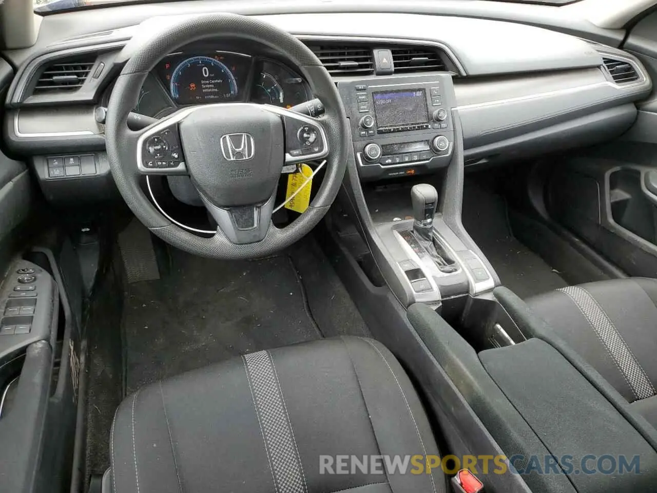 8 fotografías del automóvil dañado 19XFC2F68LE015060 HONDA CIVIC 2020