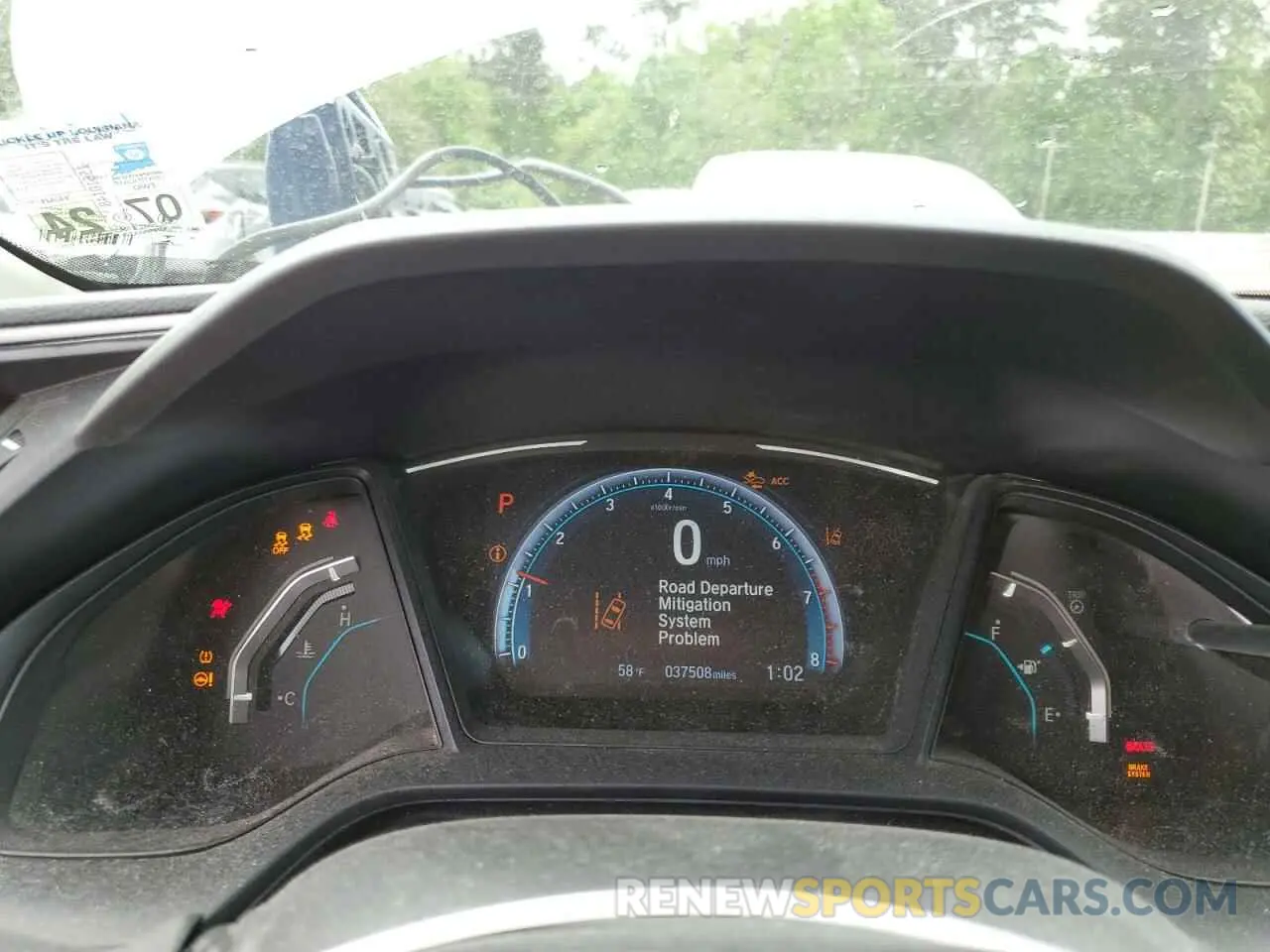 9 fotografías del automóvil dañado 19XFC2F68LE015060 HONDA CIVIC 2020
