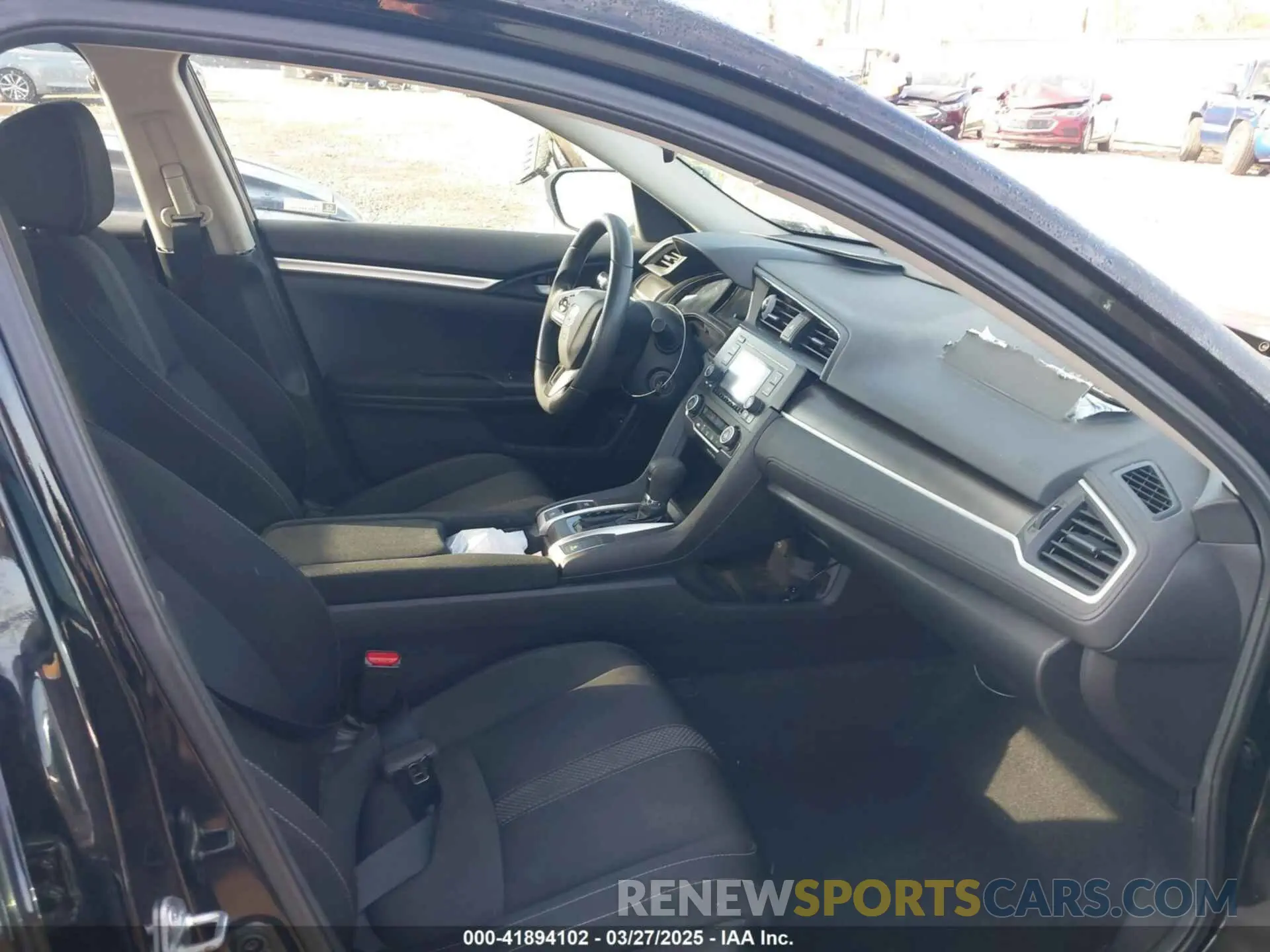 5 fotografías del automóvil dañado 19XFC2F68LE029699 HONDA CIVIC 2020