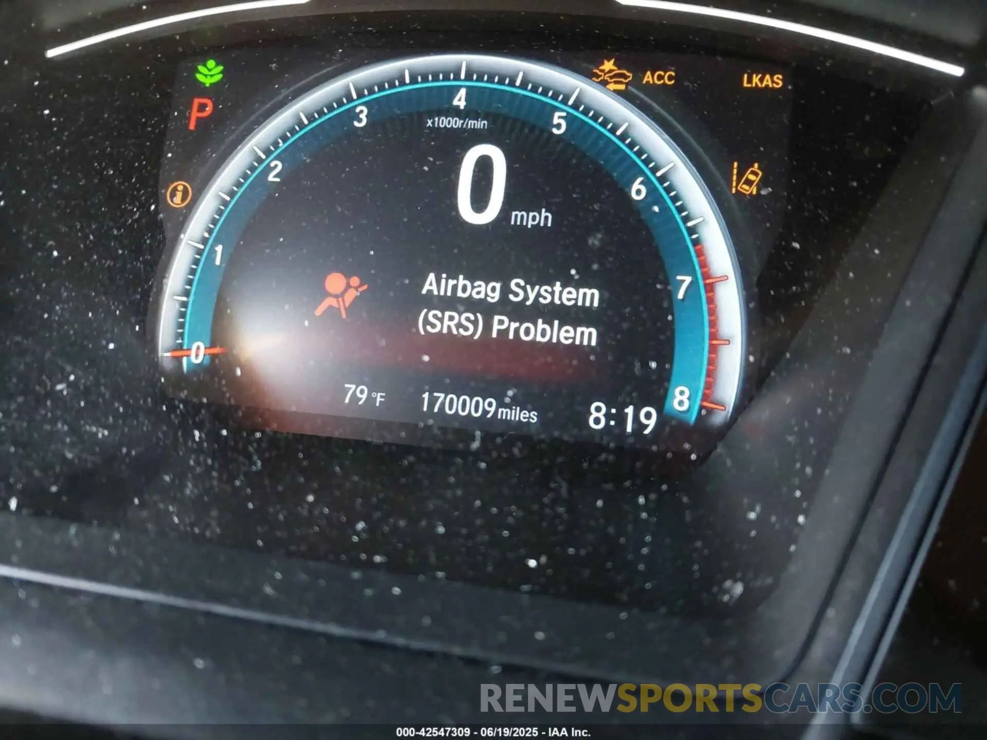 7 fotografías del automóvil dañado 19XFC2F69LE004472 HONDA CIVIC 2020