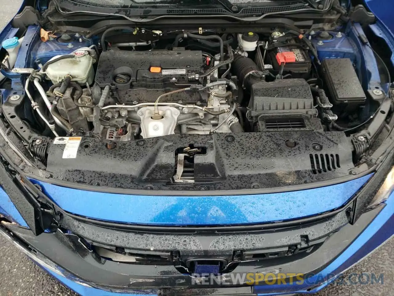 12 fotografías del automóvil dañado 19XFC2F69LE216160 HONDA CIVIC 2020