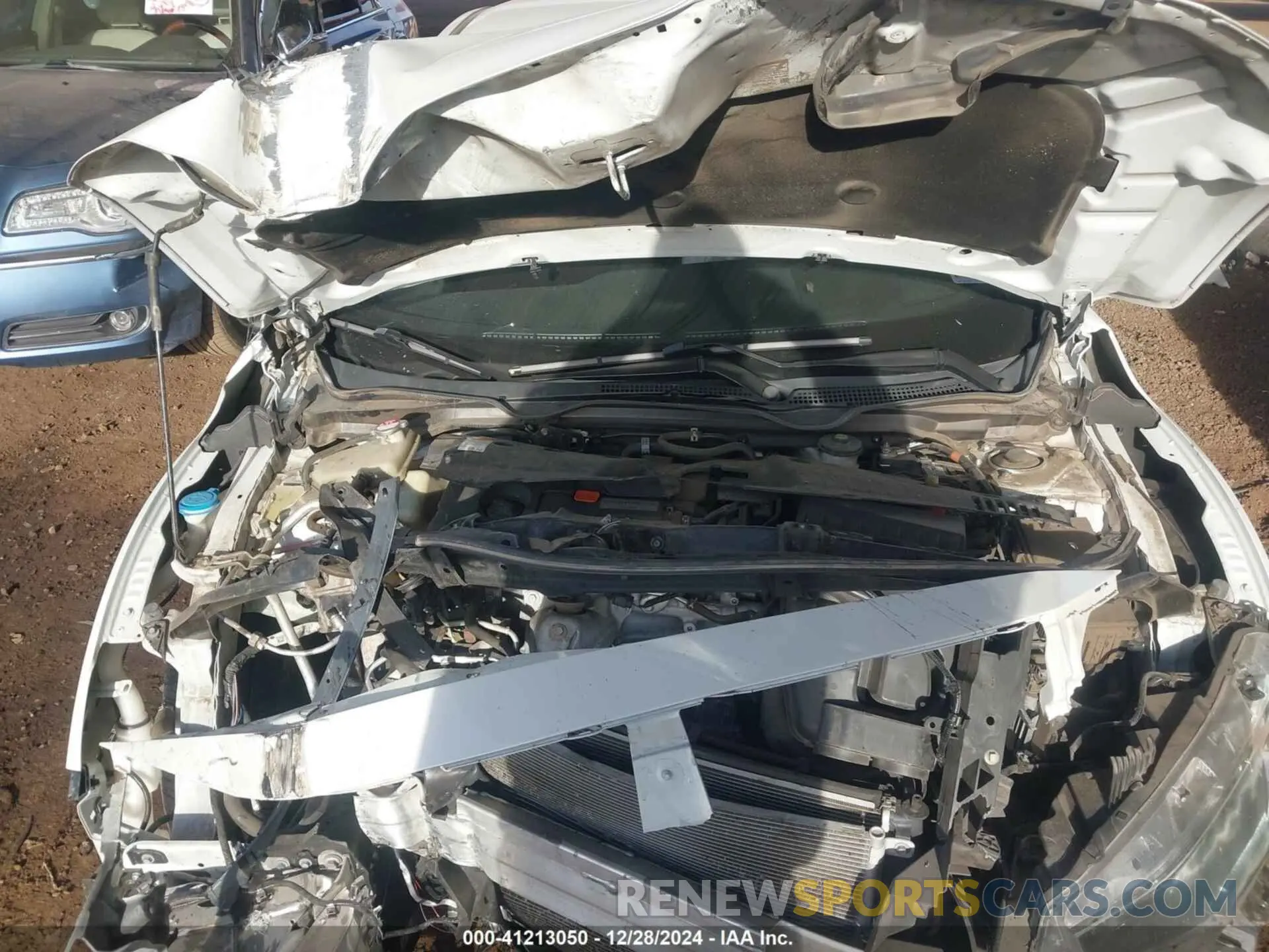 10 fotografías del automóvil dañado 19XFC2F6XLE014301 HONDA CIVIC 2020