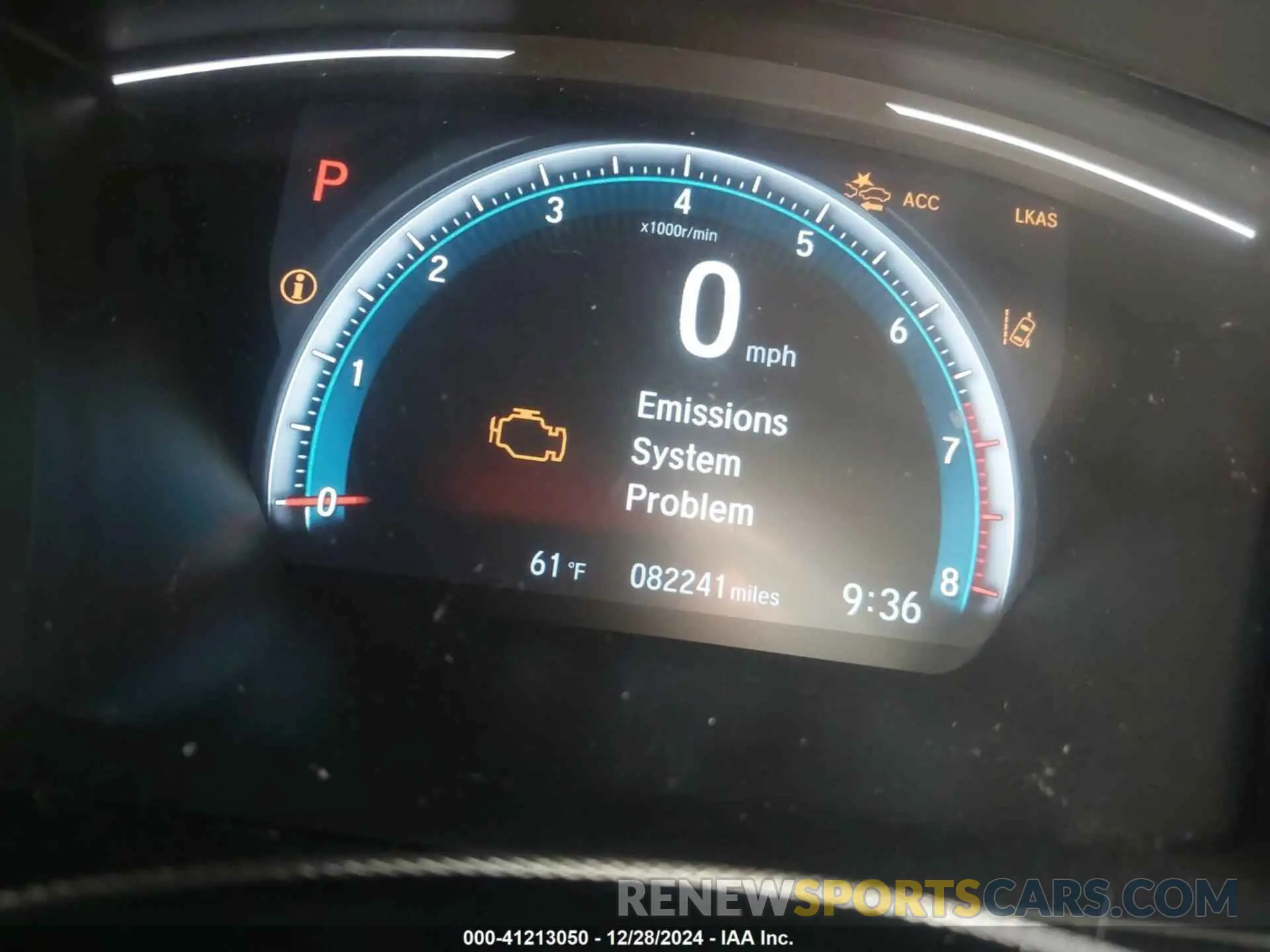 16 fotografías del automóvil dañado 19XFC2F6XLE014301 HONDA CIVIC 2020
