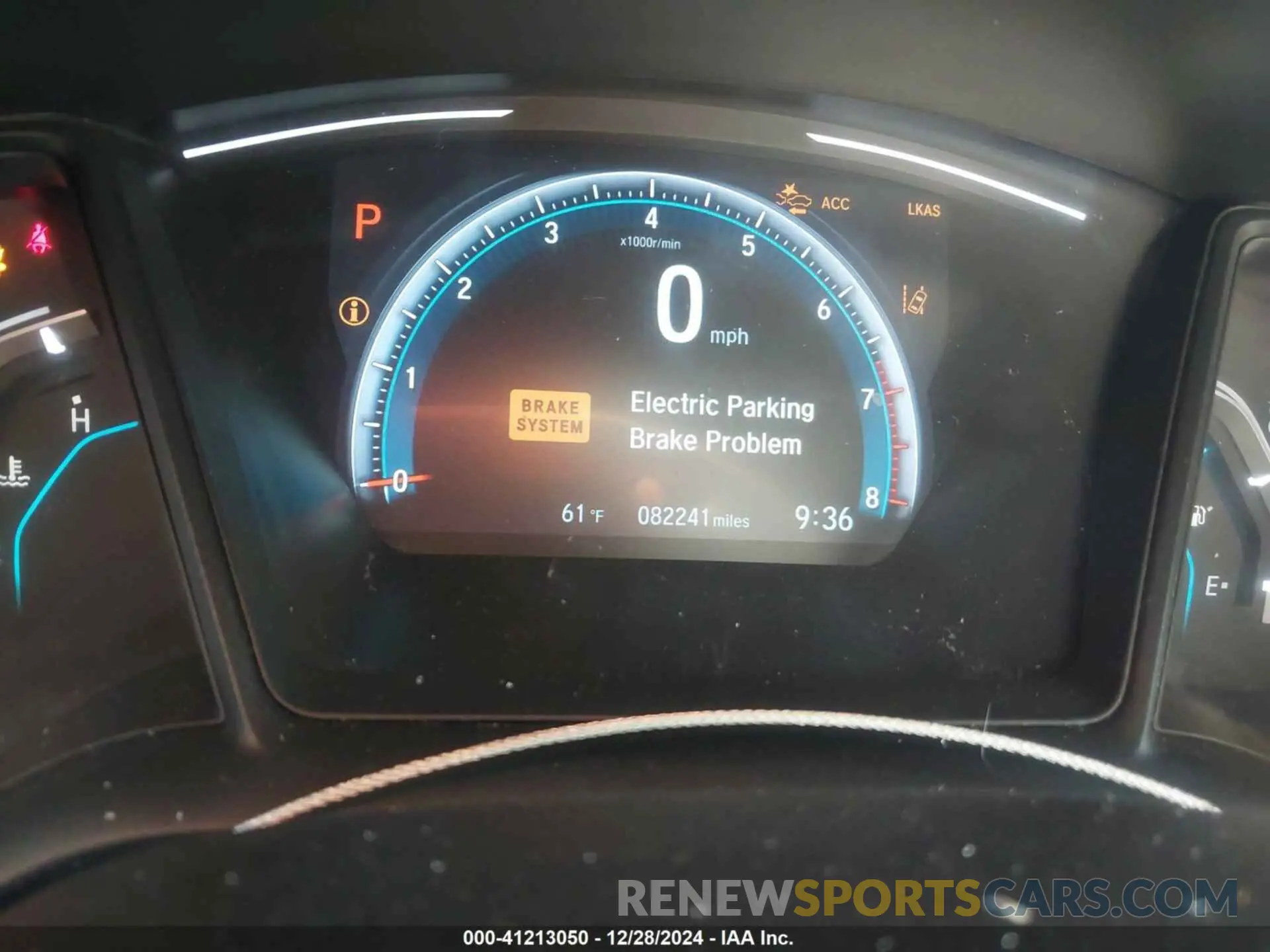 7 fotografías del automóvil dañado 19XFC2F6XLE014301 HONDA CIVIC 2020