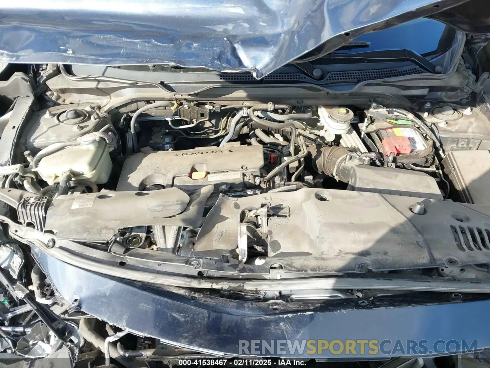 10 fotografías del automóvil dañado 19XFC2F6XLE202249 HONDA CIVIC 2020