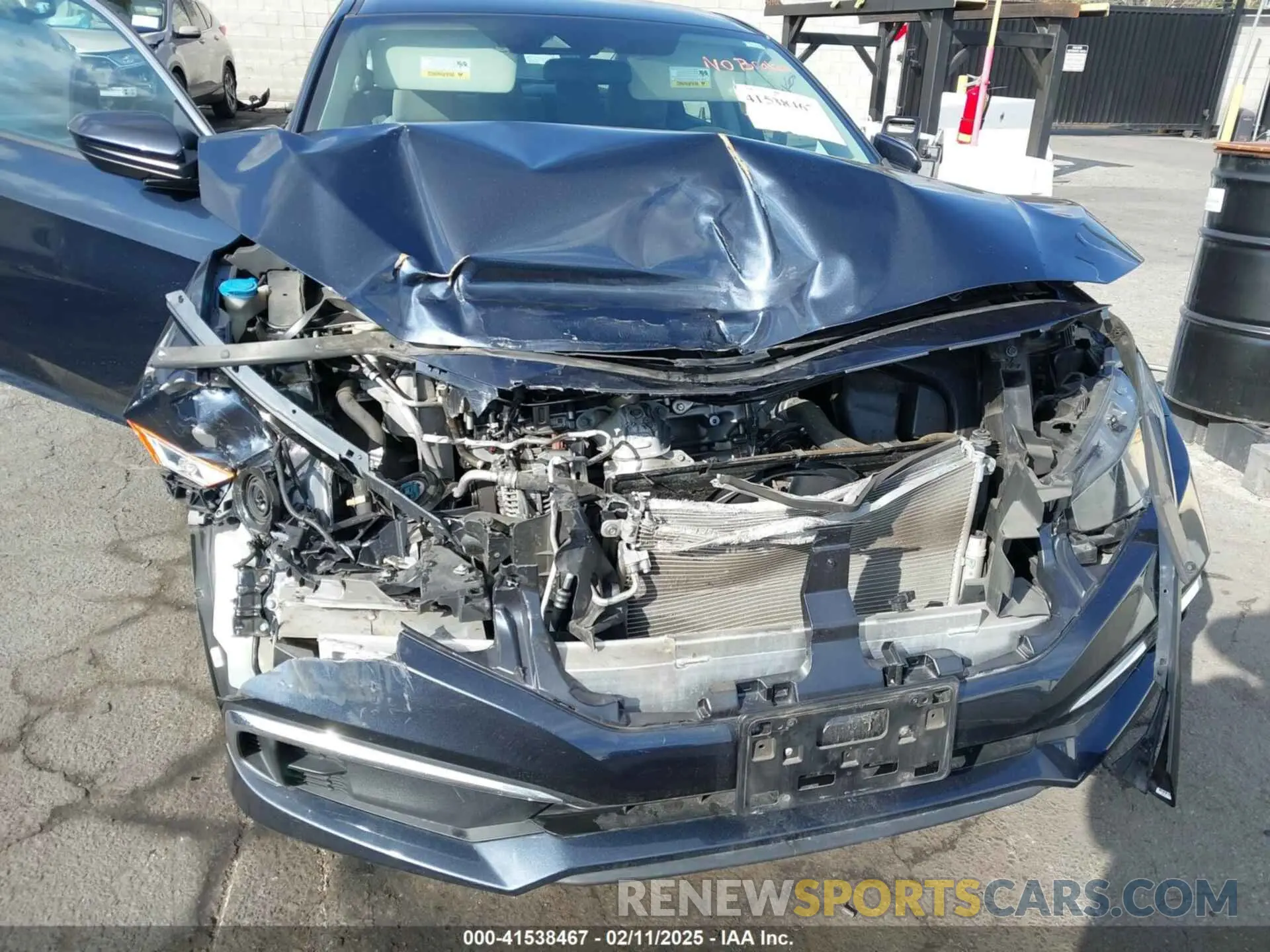 6 fotografías del automóvil dañado 19XFC2F6XLE202249 HONDA CIVIC 2020