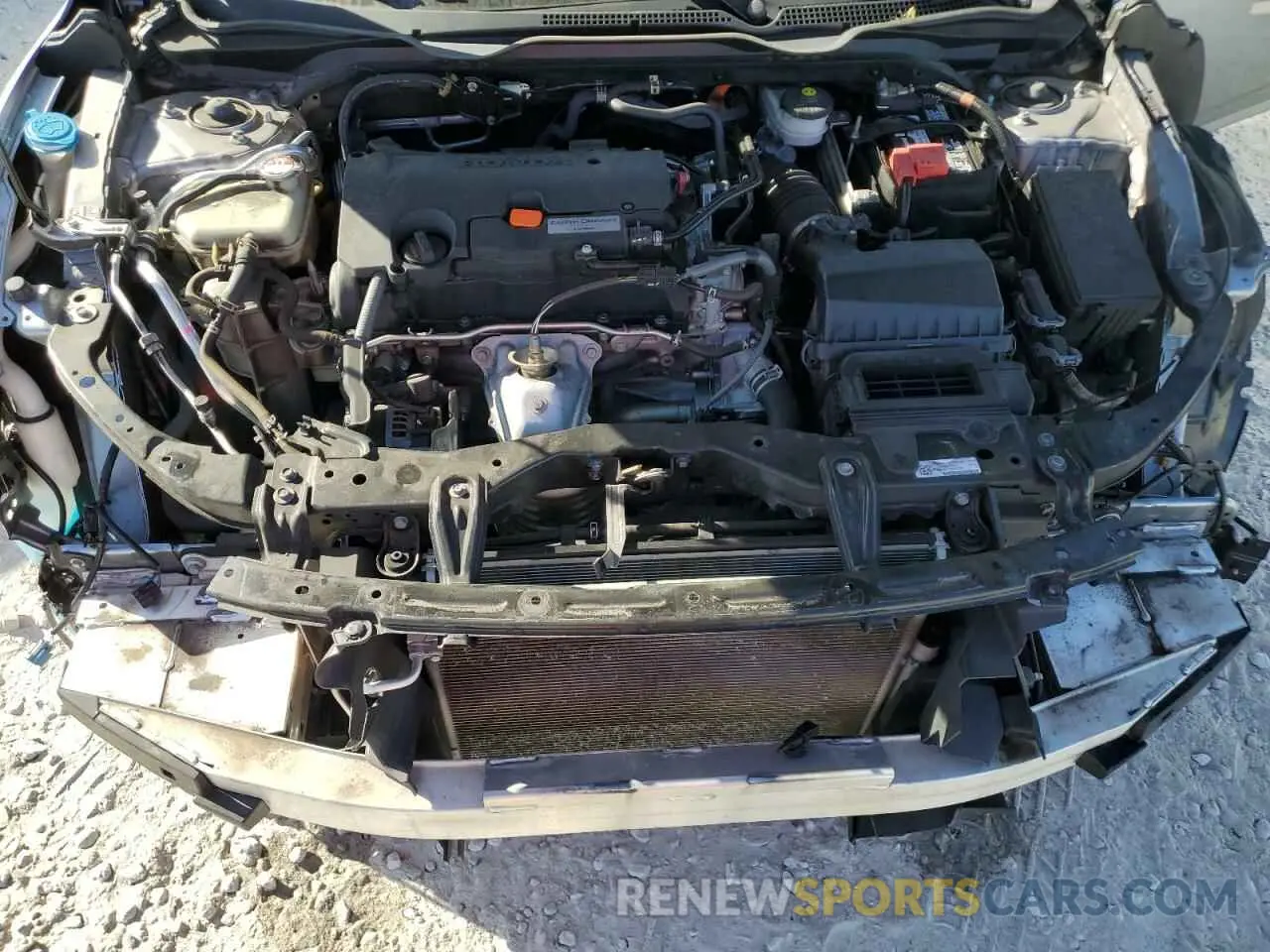 11 fotografías del automóvil dañado 19XFC2F80LE008945 HONDA CIVIC 2020