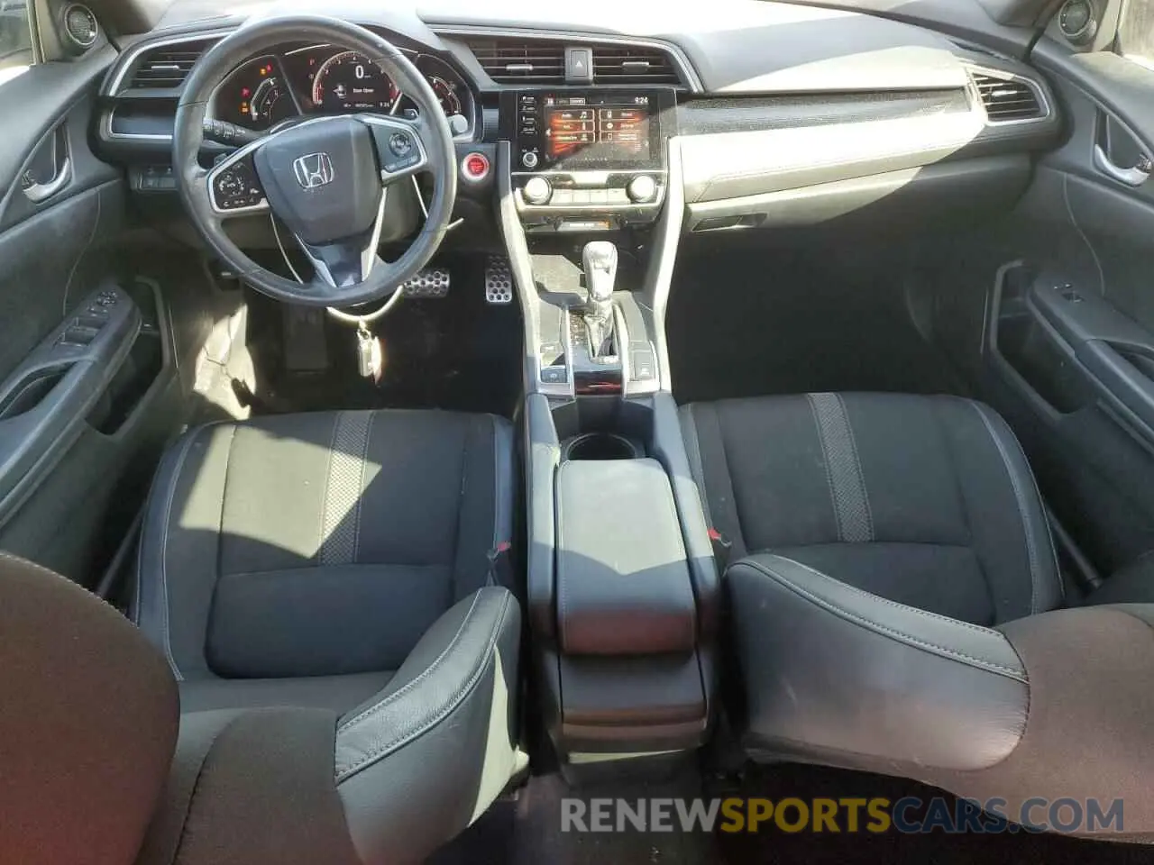 8 fotografías del automóvil dañado 19XFC2F80LE008945 HONDA CIVIC 2020