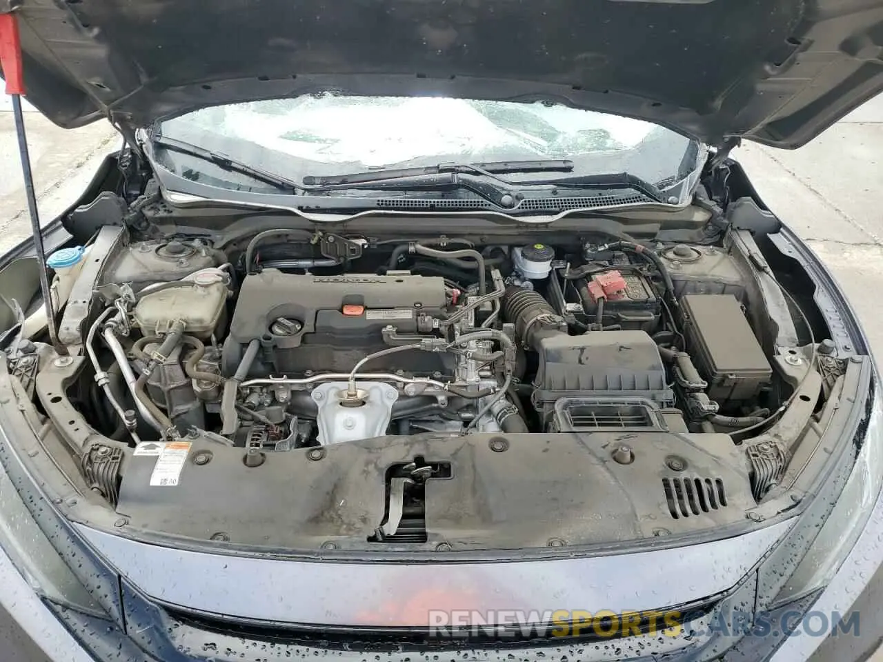 13 fotografías del automóvil dañado 19XFC2F80LE205694 HONDA CIVIC 2020