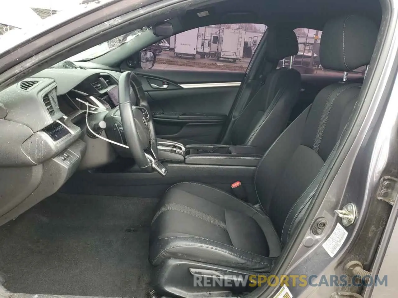 7 fotografías del automóvil dañado 19XFC2F80LE205694 HONDA CIVIC 2020