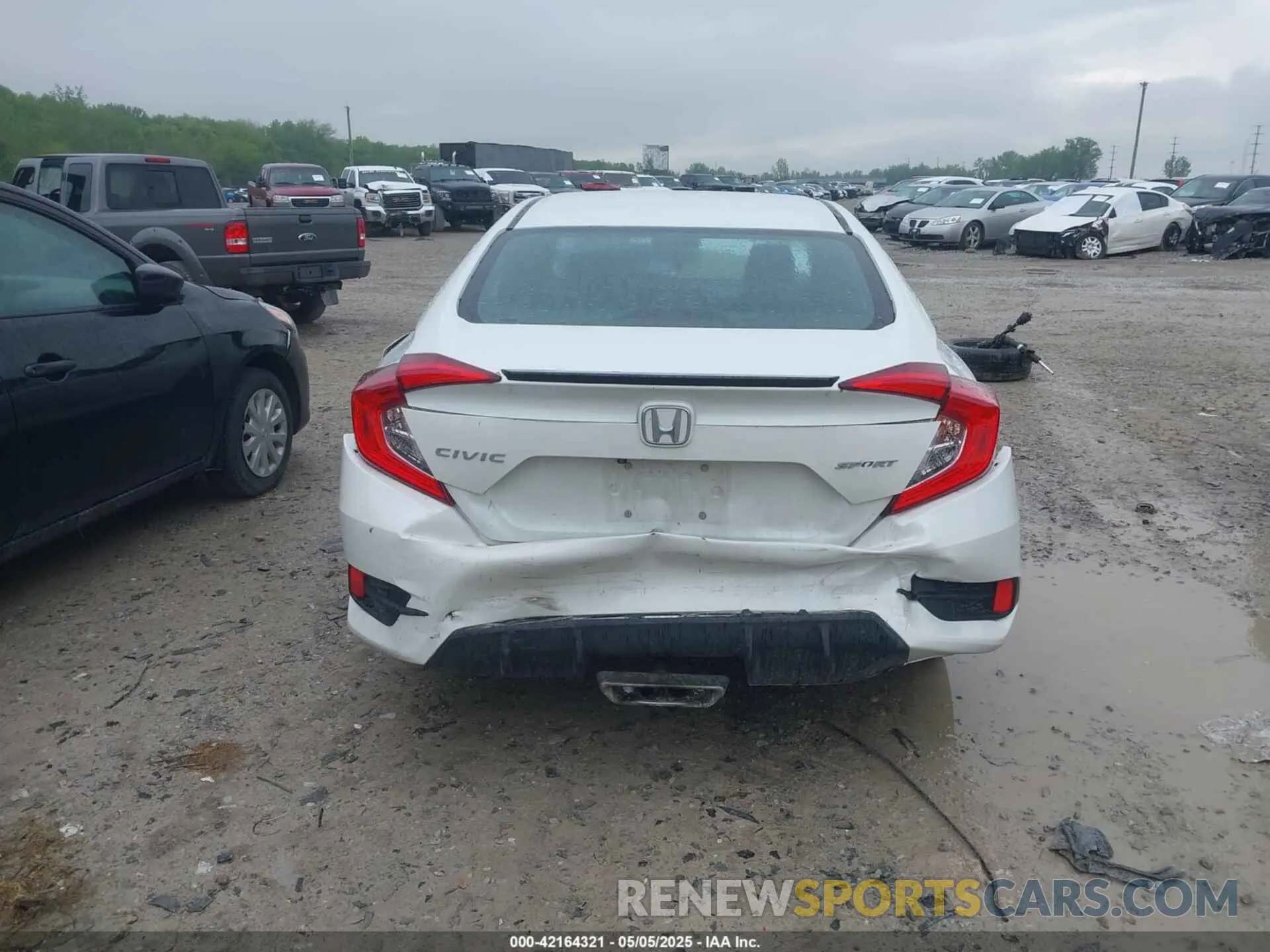 16 fotografías del automóvil dañado 19XFC2F81LE001308 HONDA CIVIC 2020