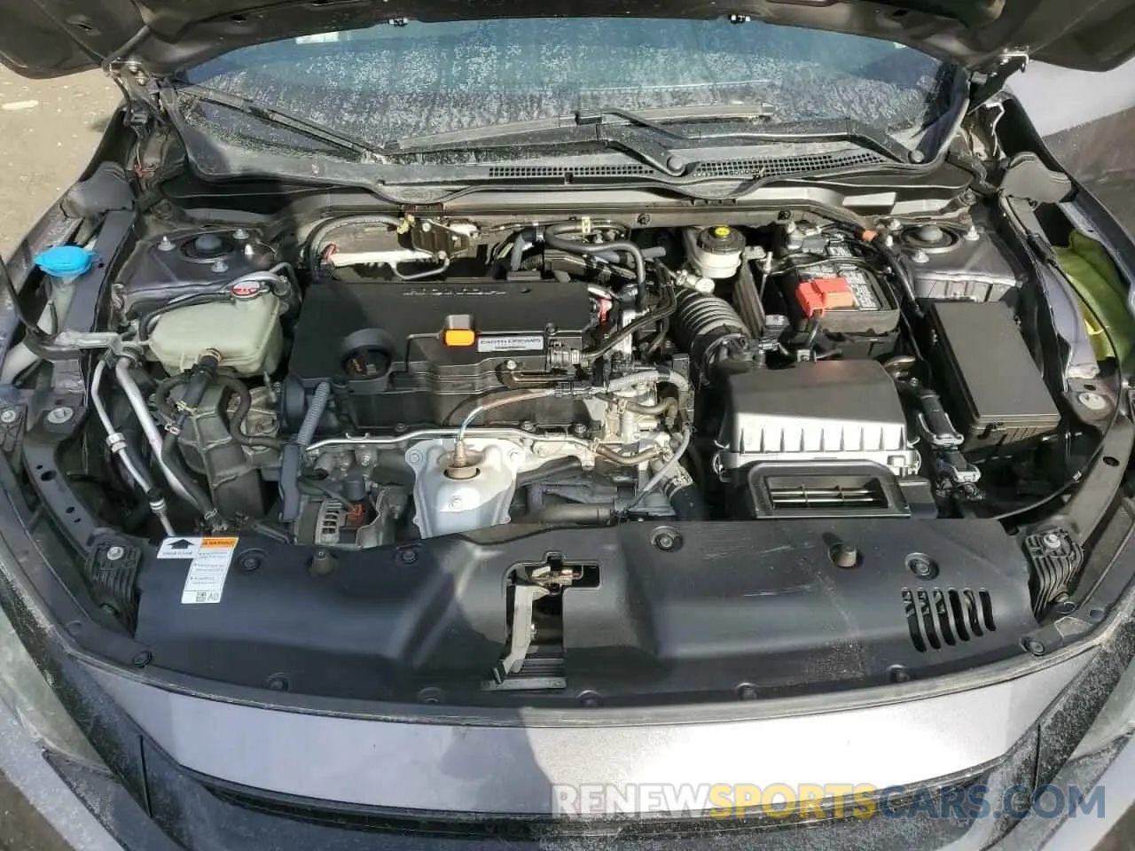 12 fotografías del automóvil dañado 19XFC2F82LE015542 HONDA CIVIC 2020