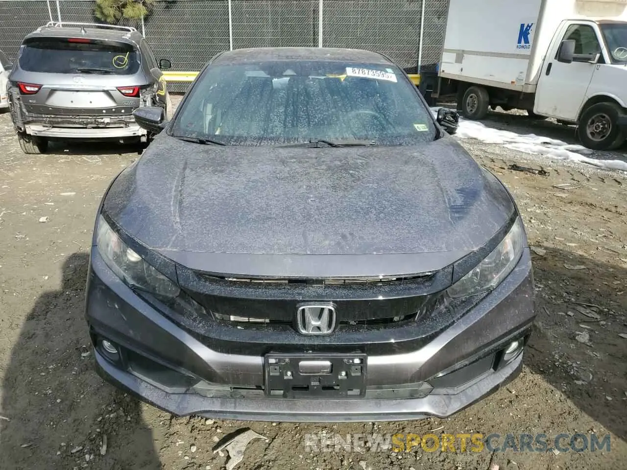 5 fotografías del automóvil dañado 19XFC2F82LE015542 HONDA CIVIC 2020