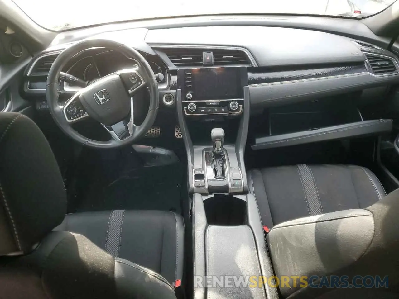 8 fotografías del automóvil dañado 19XFC2F82LE015542 HONDA CIVIC 2020