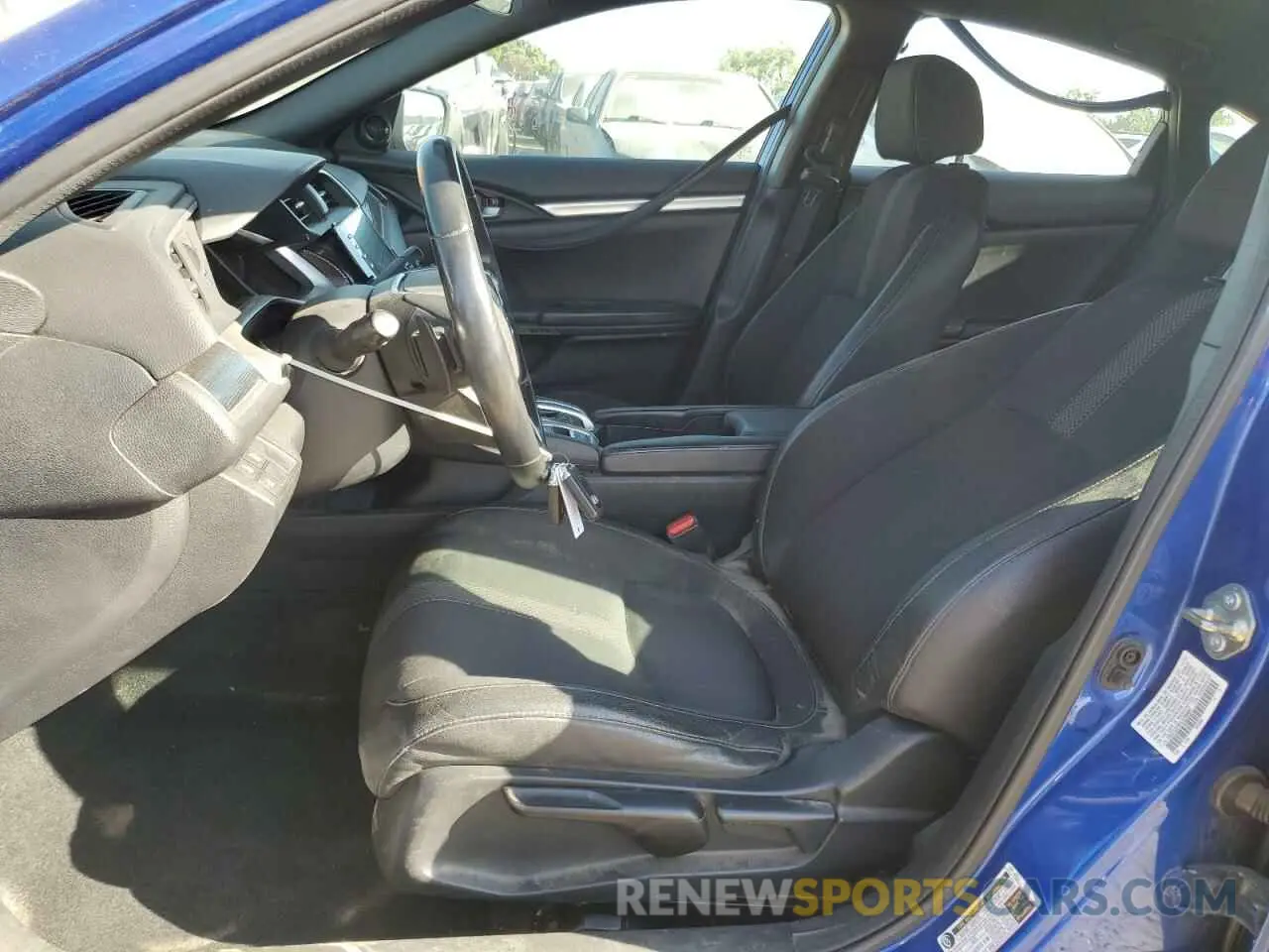 7 fotografías del automóvil dañado 19XFC2F82LE200867 HONDA CIVIC 2020