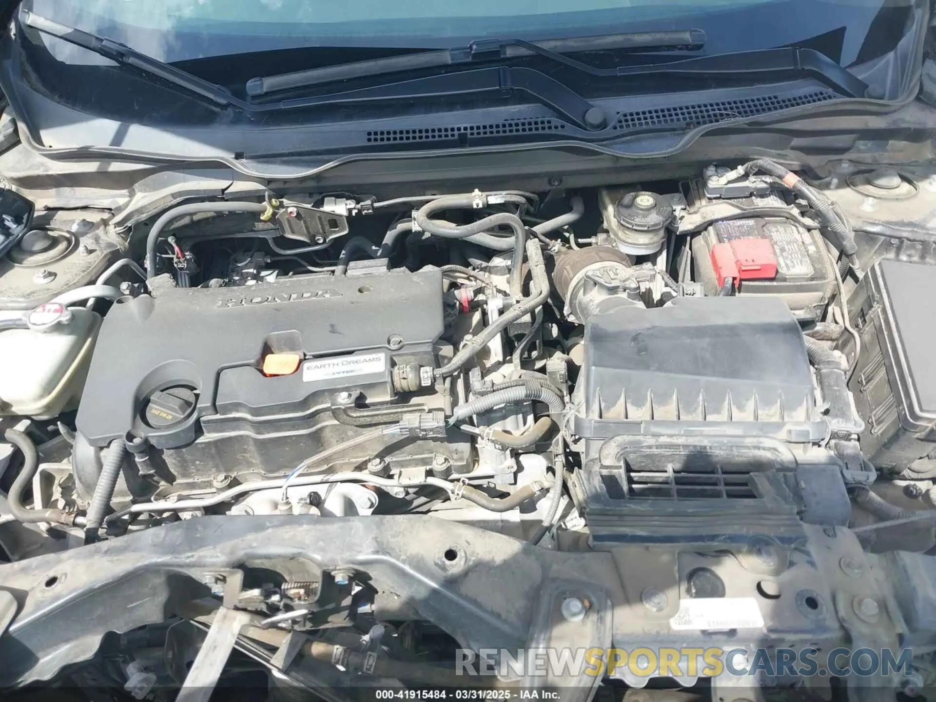 10 fotografías del automóvil dañado 19XFC2F82LE212906 HONDA CIVIC 2020