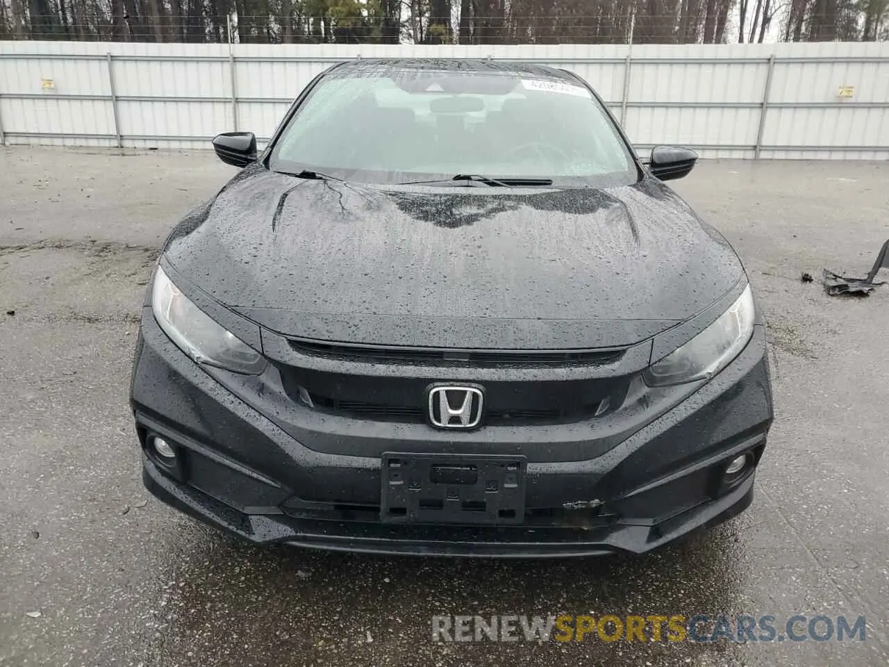 5 fotografías del automóvil dañado 19XFC2F82LE215630 HONDA CIVIC 2020