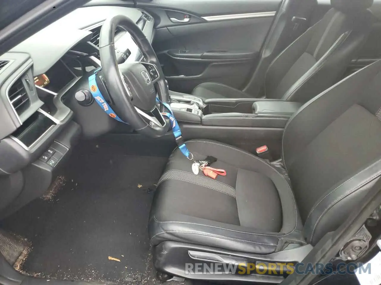 7 fotografías del automóvil dañado 19XFC2F82LE215630 HONDA CIVIC 2020