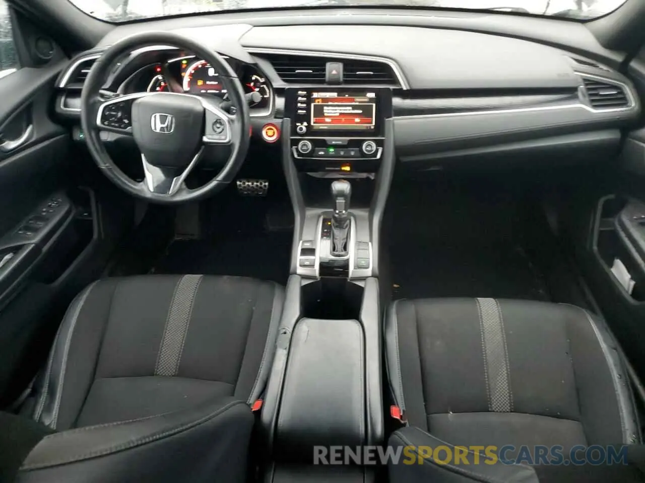8 fotografías del automóvil dañado 19XFC2F82LE215630 HONDA CIVIC 2020