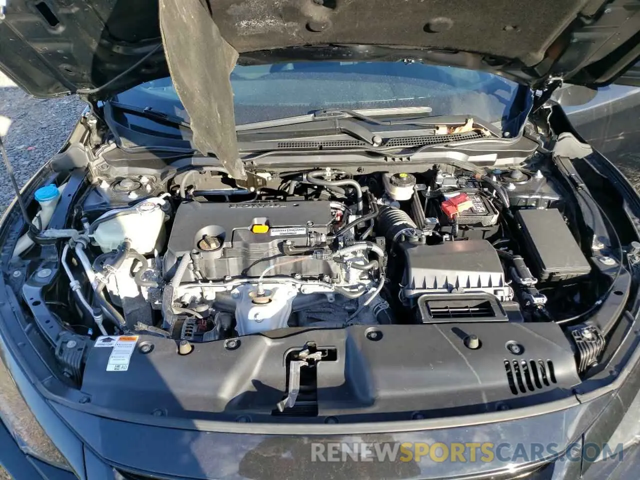 11 fotografías del automóvil dañado 19XFC2F83LE211893 HONDA CIVIC 2020
