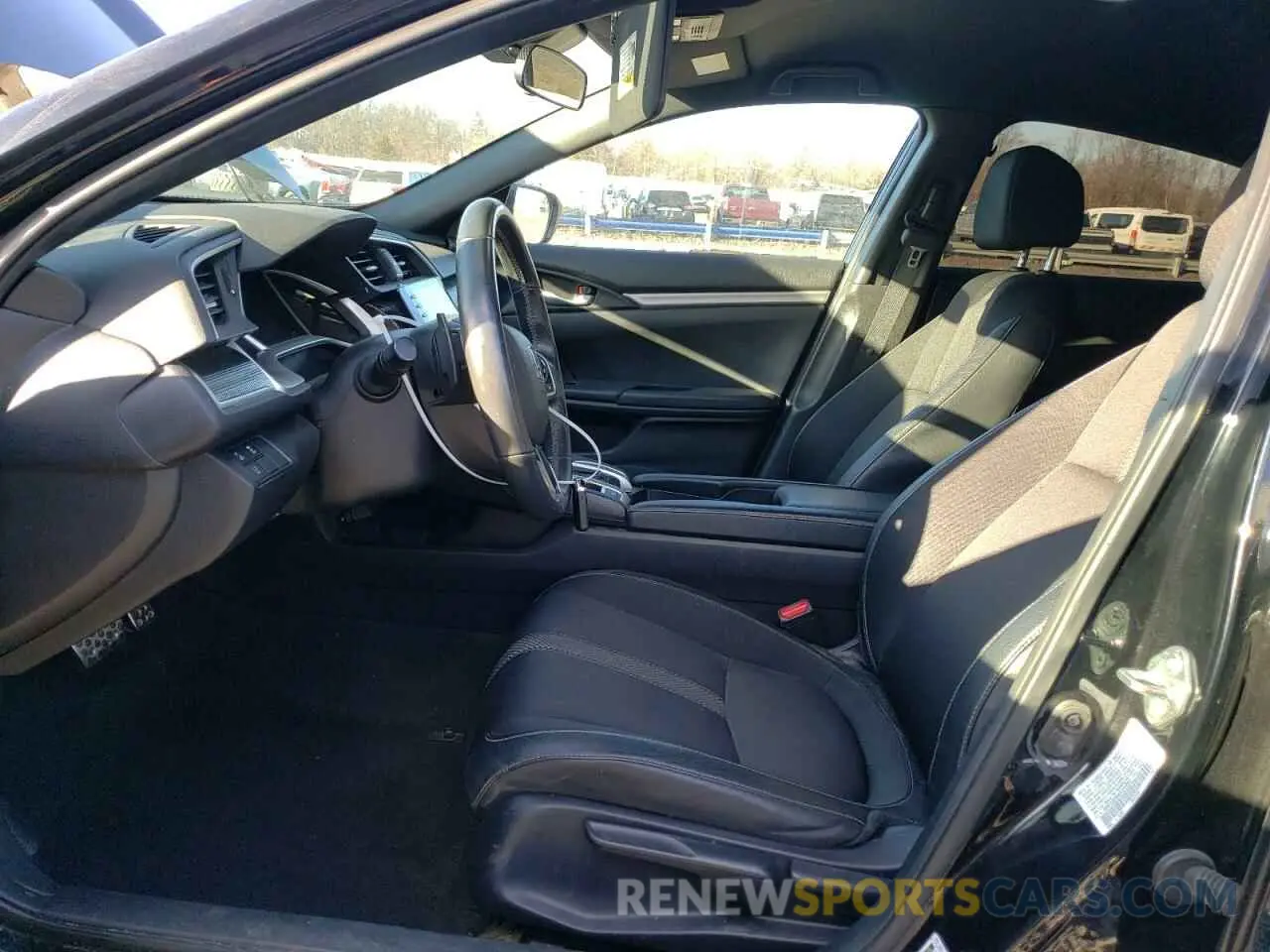 7 fotografías del automóvil dañado 19XFC2F83LE211893 HONDA CIVIC 2020