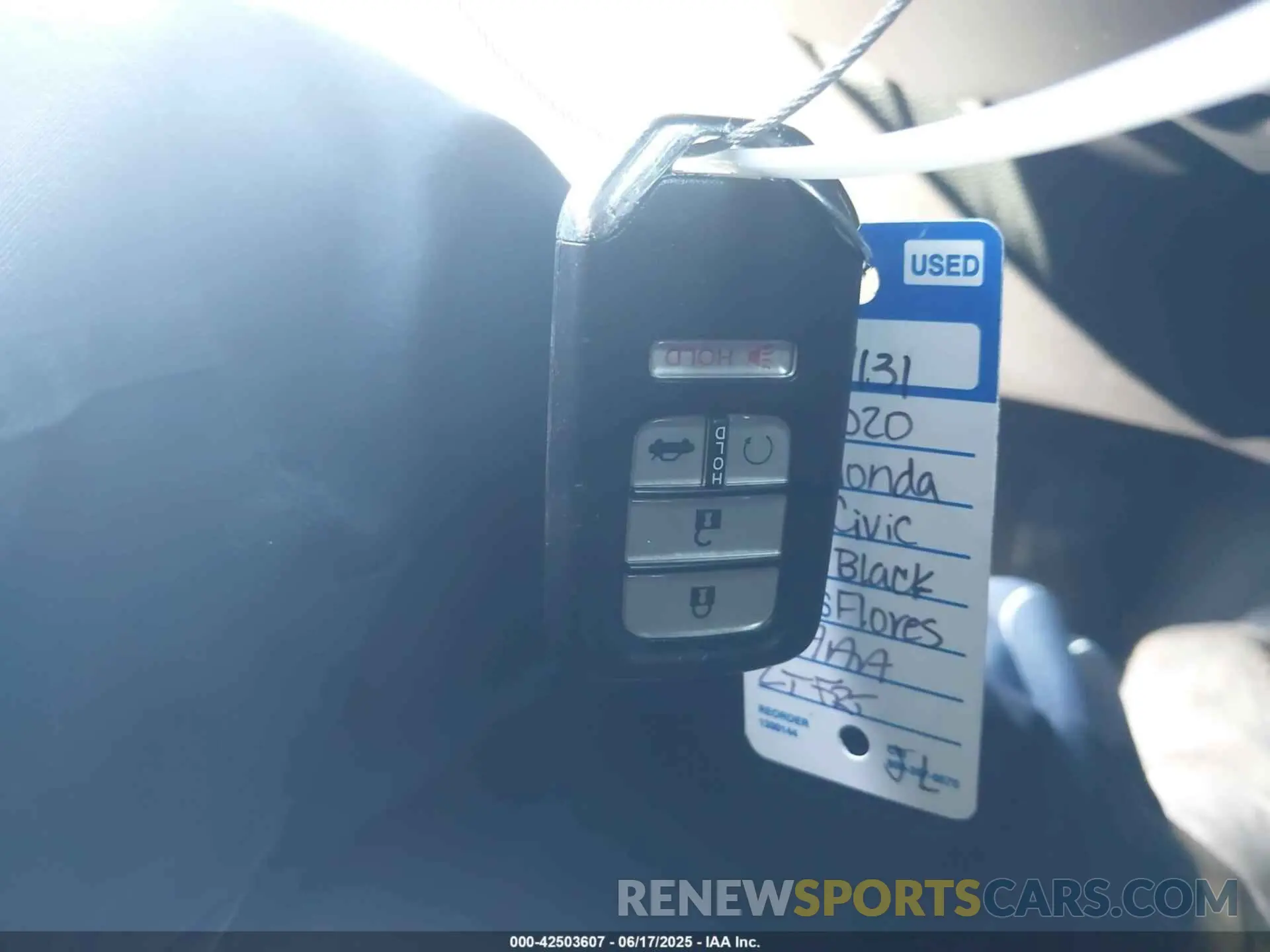 11 fotografías del automóvil dañado 19XFC2F85LE015860 HONDA CIVIC 2020