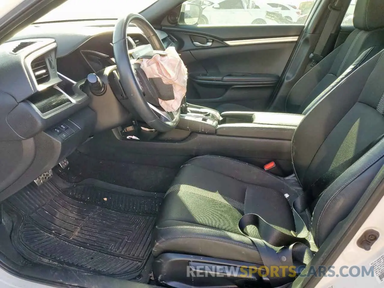 7 fotografías del automóvil dañado 19XFC2F85LE019102 HONDA CIVIC 2020