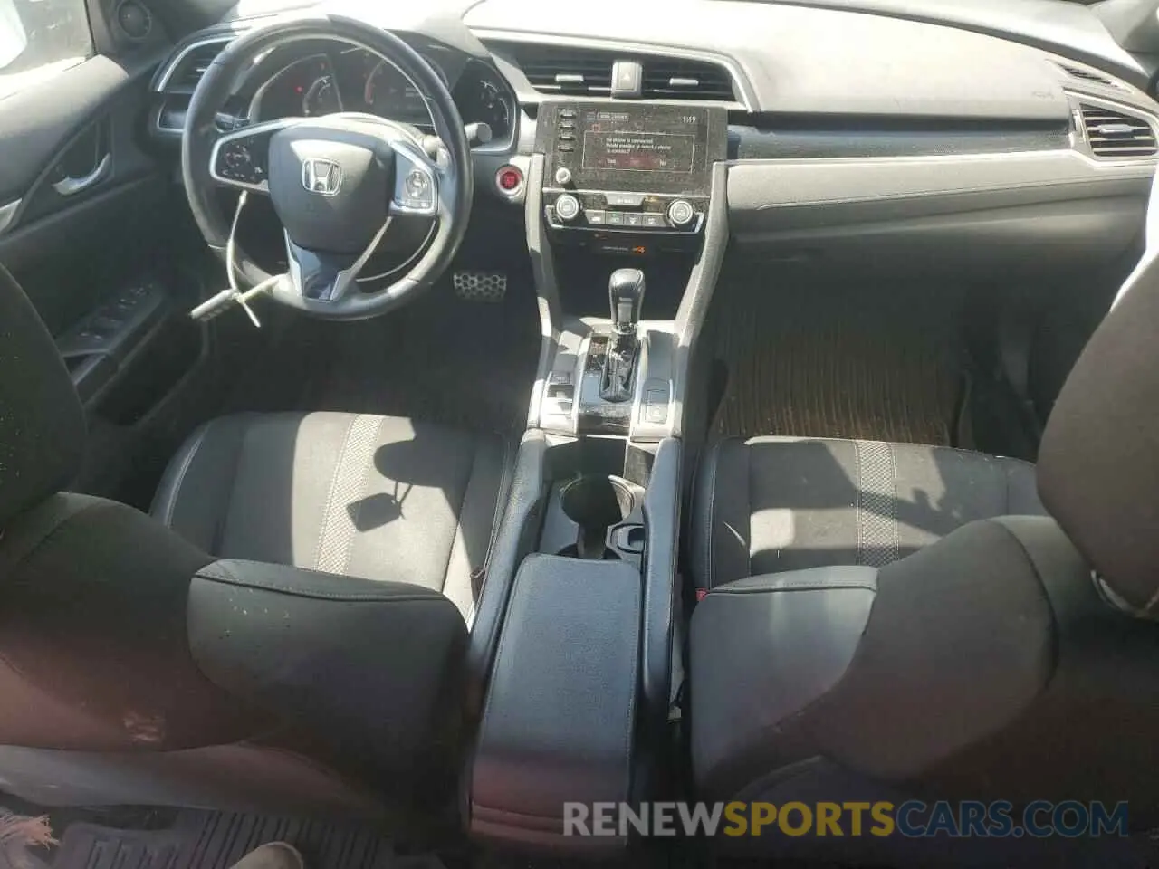 8 fotografías del automóvil dañado 19XFC2F85LE029368 HONDA CIVIC 2020