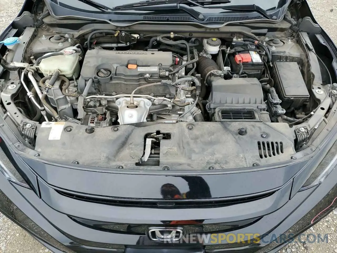 11 fotografías del automóvil dañado 19XFC2F85LE200703 HONDA CIVIC 2020