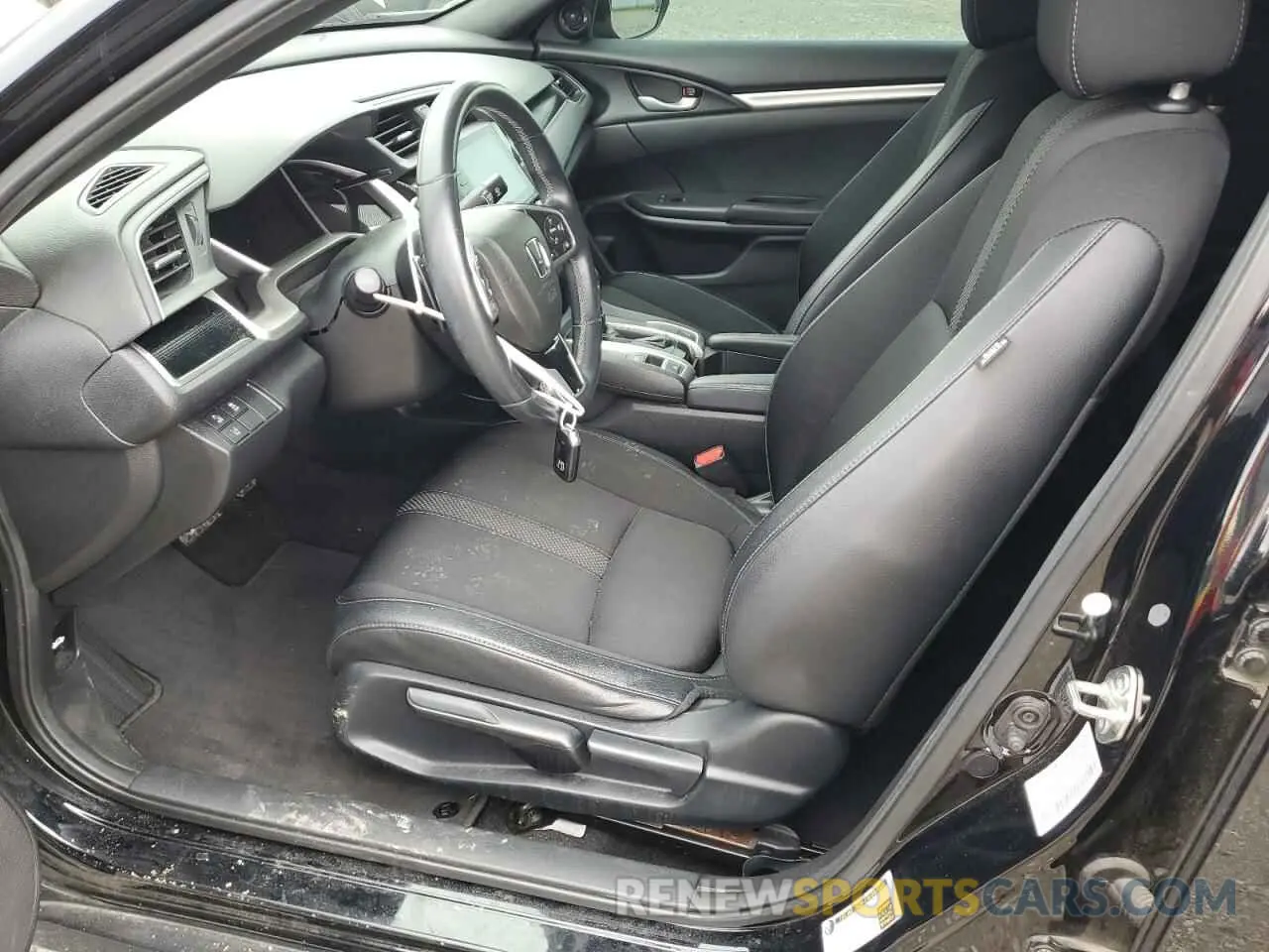 7 fotografías del automóvil dañado 19XFC2F85LE200703 HONDA CIVIC 2020