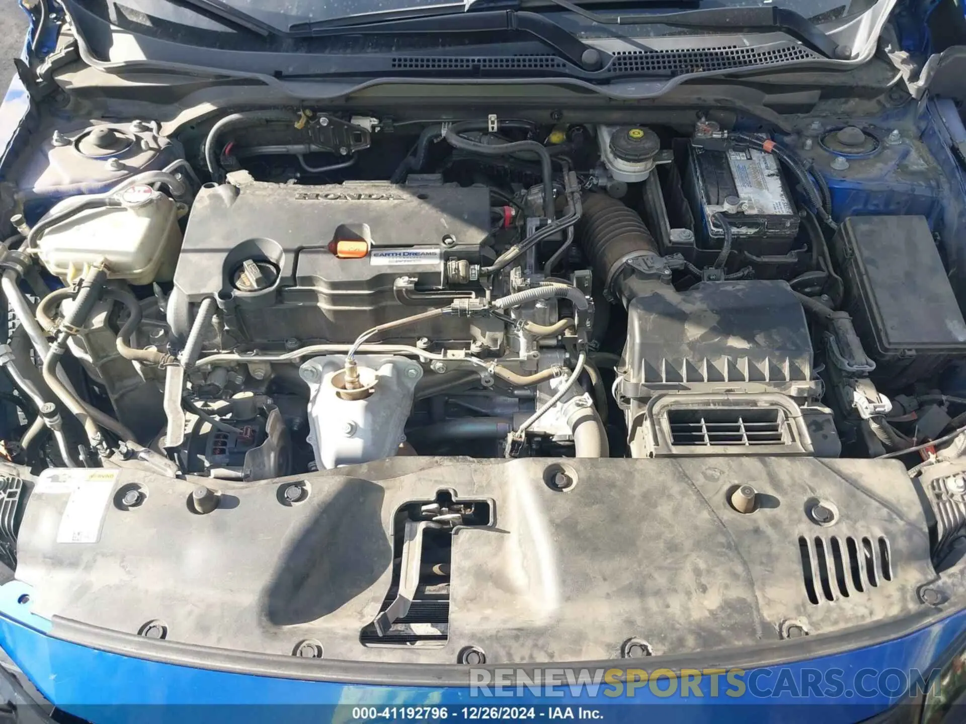 10 fotografías del automóvil dañado 19XFC2F85LE205545 HONDA CIVIC 2020