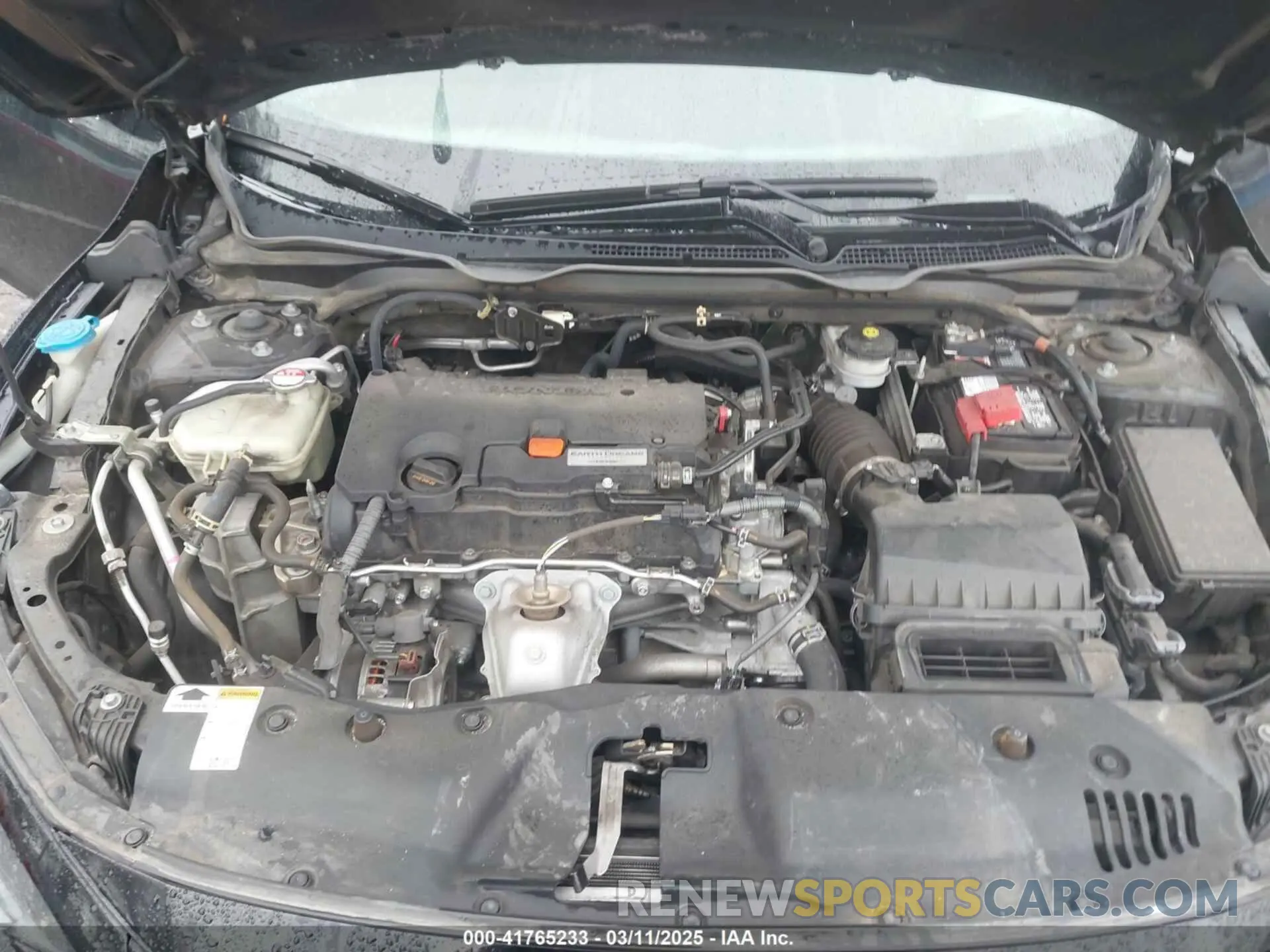 10 fotografías del automóvil dañado 19XFC2F85LE211765 HONDA CIVIC 2020
